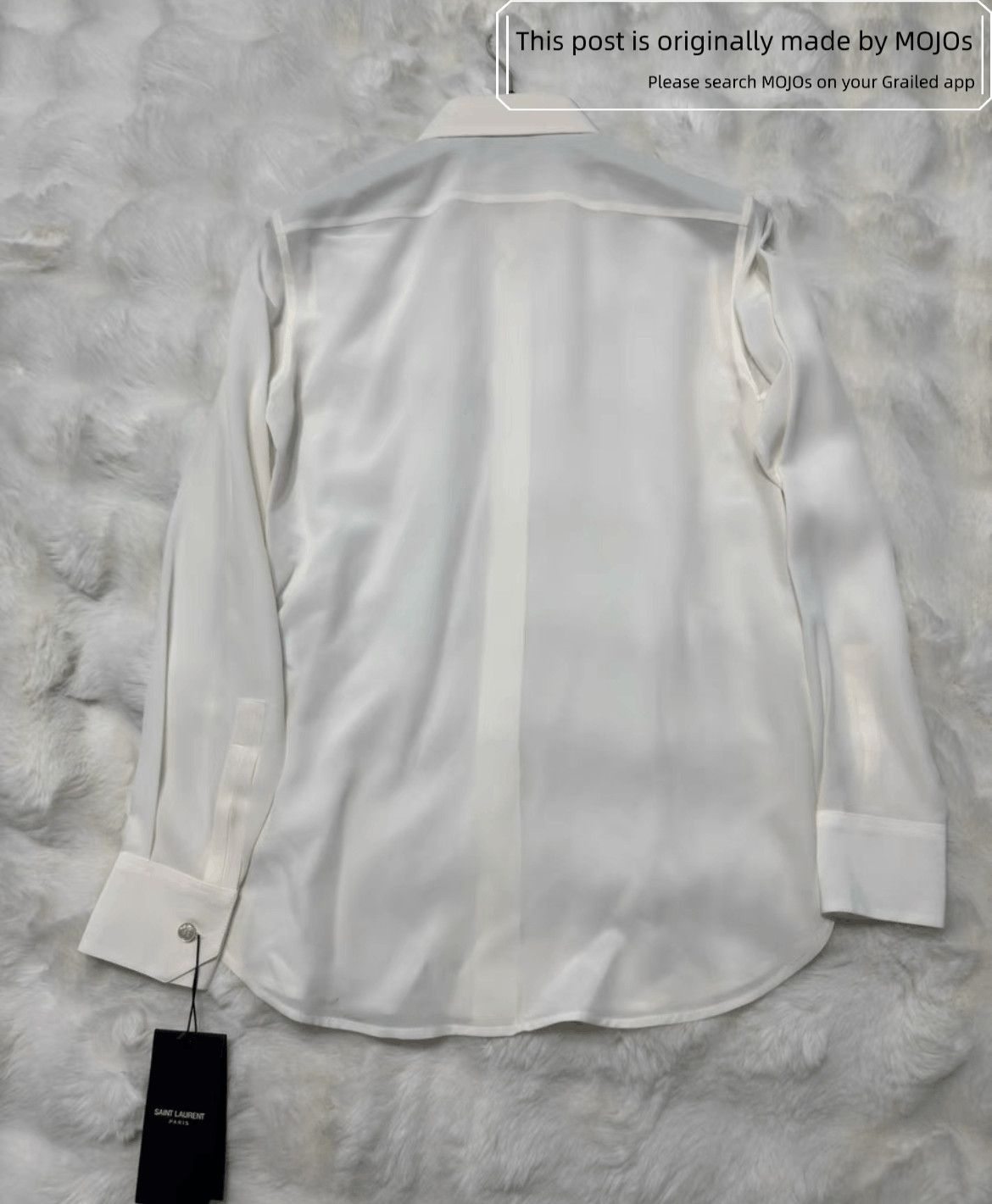 Saint Laurent Paris Sz 36 Saint Laurent Paris Silk Light Shirt Size US S / EU 44-46 / 1 - 6 Thumbnail