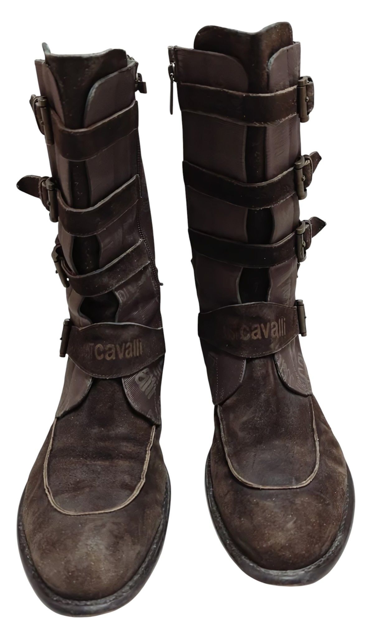 Roberto Cavalli COMBAT BOOTS Size US 10 / EU 43 - 2 Thumbnail