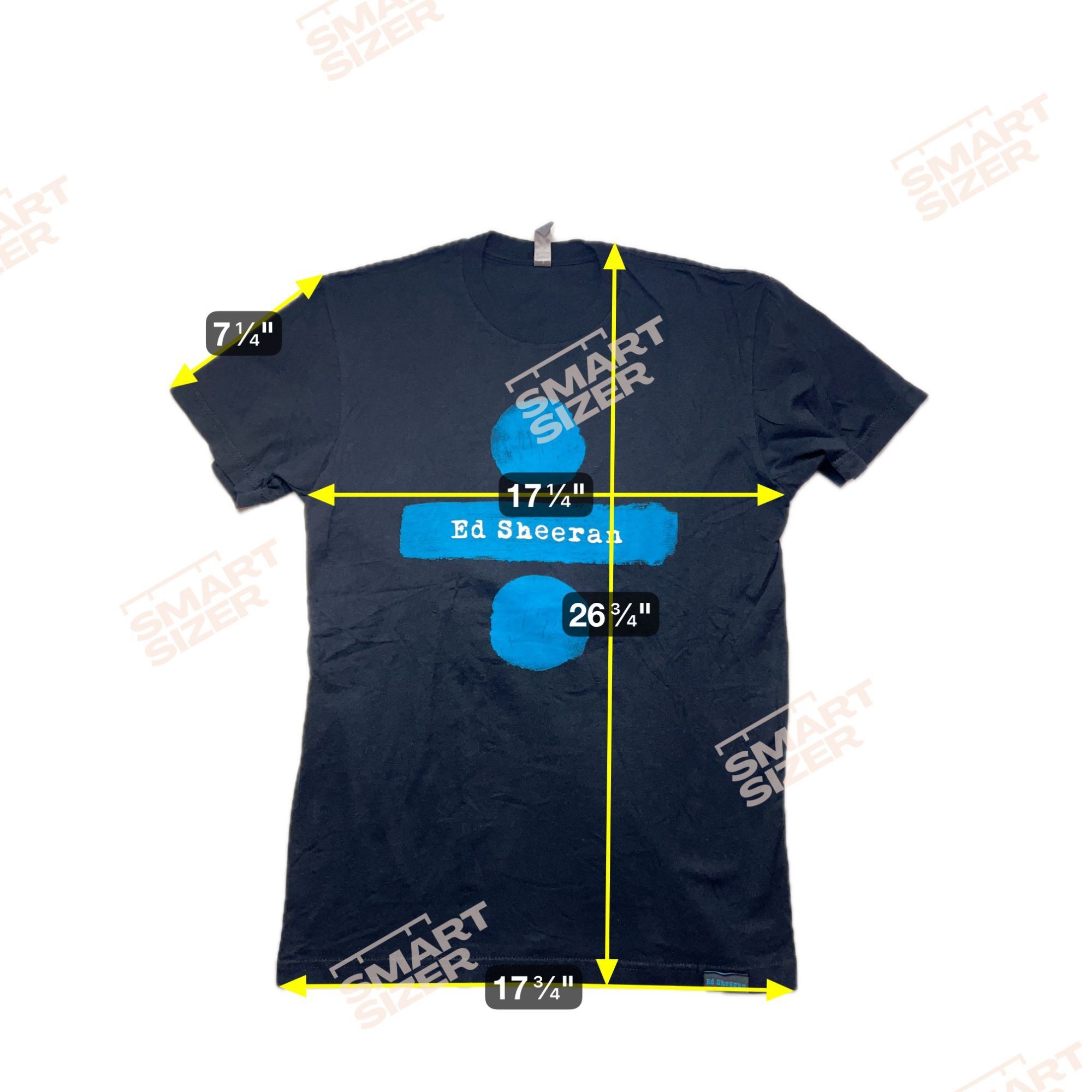 Next Level Apparel Ed Sheeran Divide Tour Concert Small T-Shirt Shirt Size US S / EU 44-46 / 1 - 7 Thumbnail