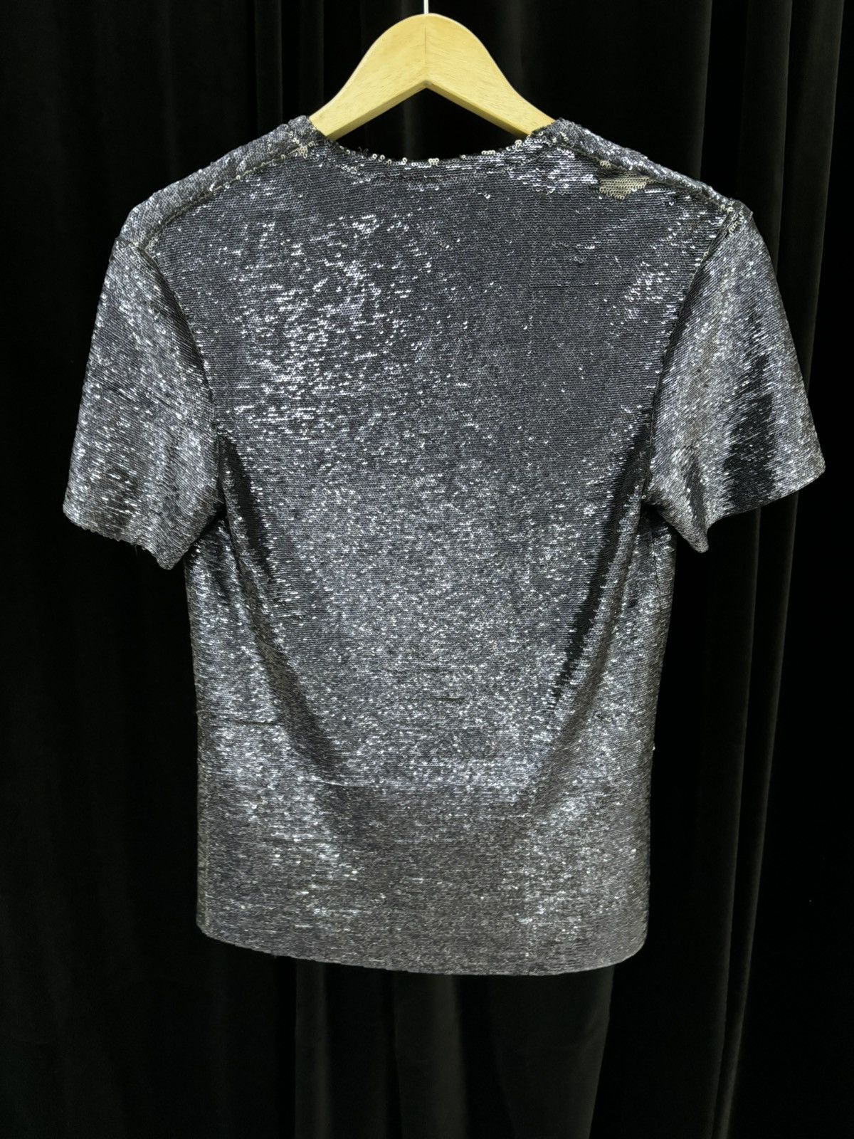 Vintage Sequin stretchable top (vintage) Size S / US 4 / IT 40 - 2 Thumbnail