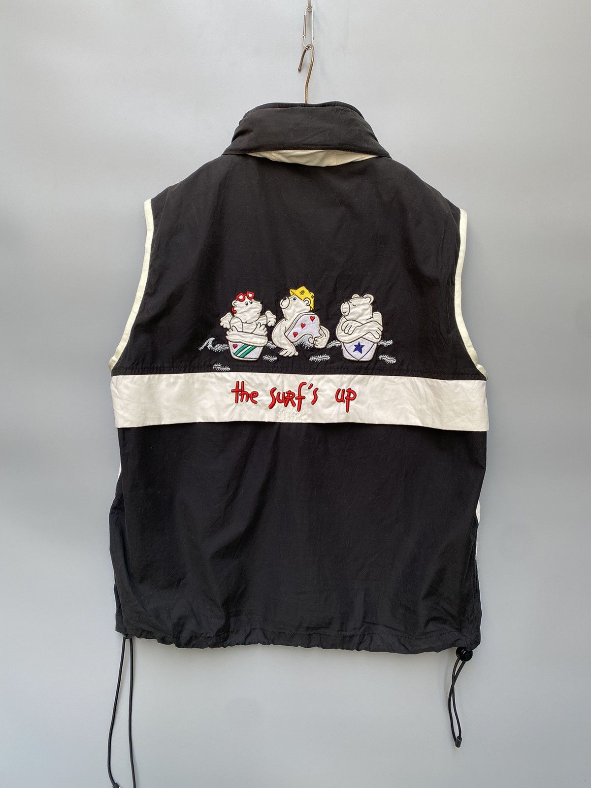 Jean Charles De Castelbajac 90s Castelbajac Sport- The Surf Up- Hooded Vest Size US L / EU 52-54 / 3 - 1 Thumbnail