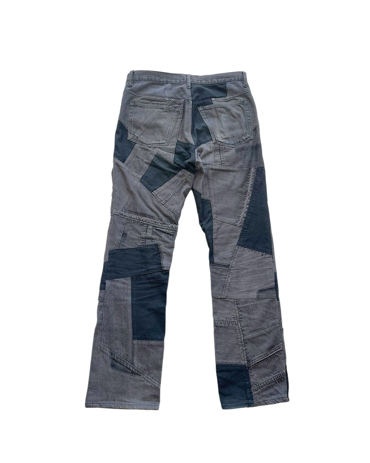 Junya Watanabe AW2006 Runway Reconstructed Patchwork Denim Jeans Size US 32 / EU 48 - 3 Thumbnail