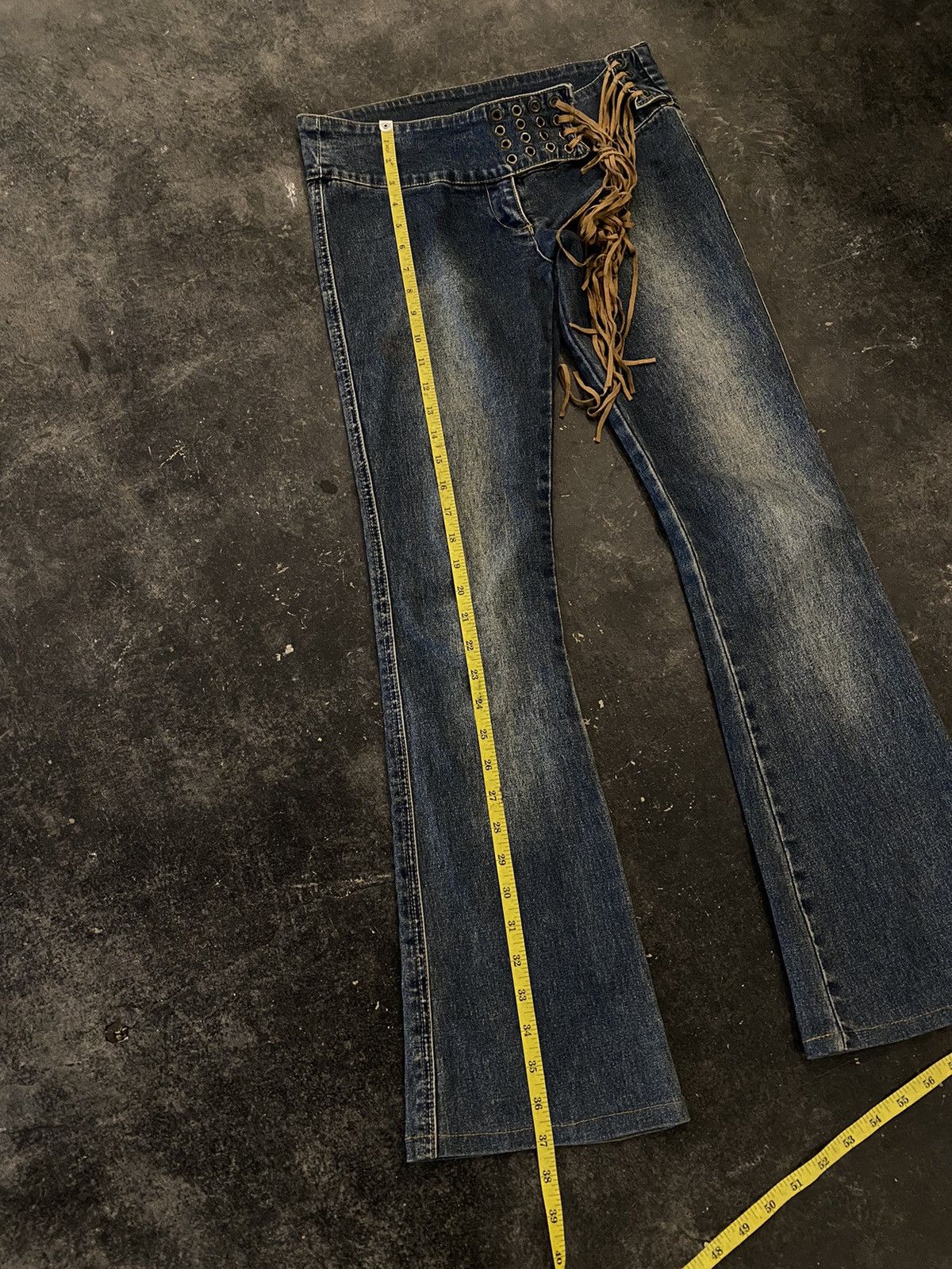 Playboy Playboy ifsixwasnine Flare Jeans Size US 30 / EU 46 - 14 Thumbnail