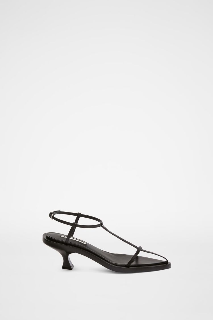 Jil Sander o1y1025 Sandals in Black Size US 5.5 / IT 35.5 - 1 Thumbnail