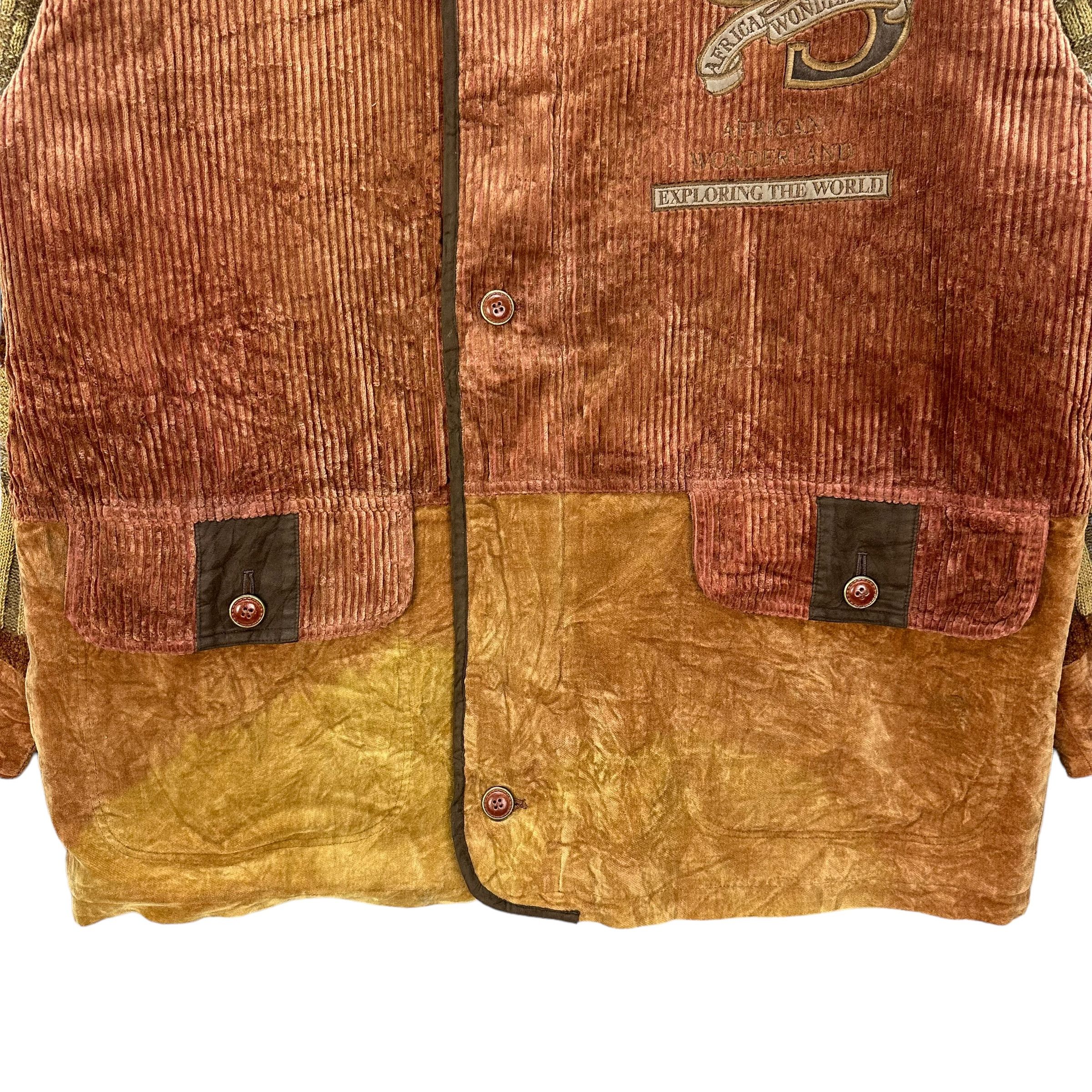 Vintage 90s CALLASIOUS SPORT EMBROIDERY LOGO HYBRID JACKET #8843-031 Size US XXL / EU 58 / 5 - 4 Thumbnail