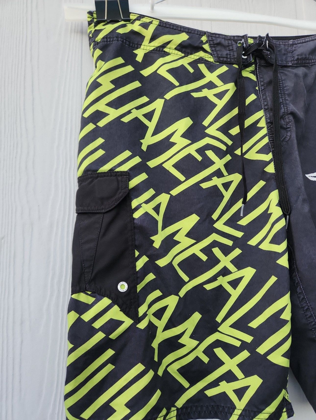 Metal Mulisha black/green metal mulisha swim shorts Size US 38 / EU 54 - 2 Thumbnail