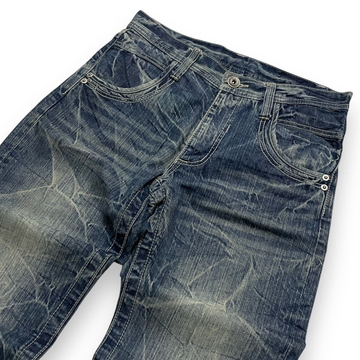 Japanese Brand ORIGINAL CLASSIC LOOSE JAPAN CONSTRUCTION 51377 (32×43) Size US 32 / EU 48 - 3 Thumbnail