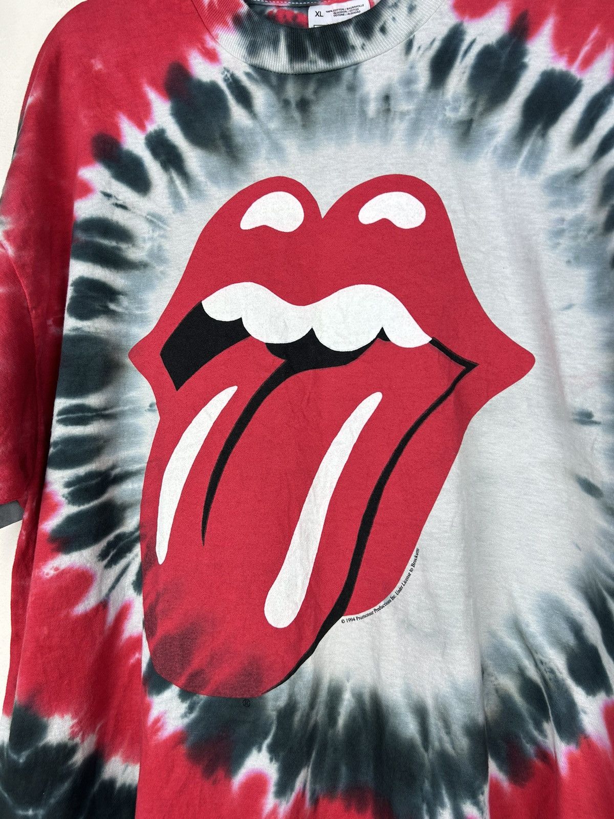 Band Tees × The Rolling Stones Rare The Rolling Stones Brockum 1994 T Shirt Size US XL / EU 56 / 4 - 6 Thumbnail