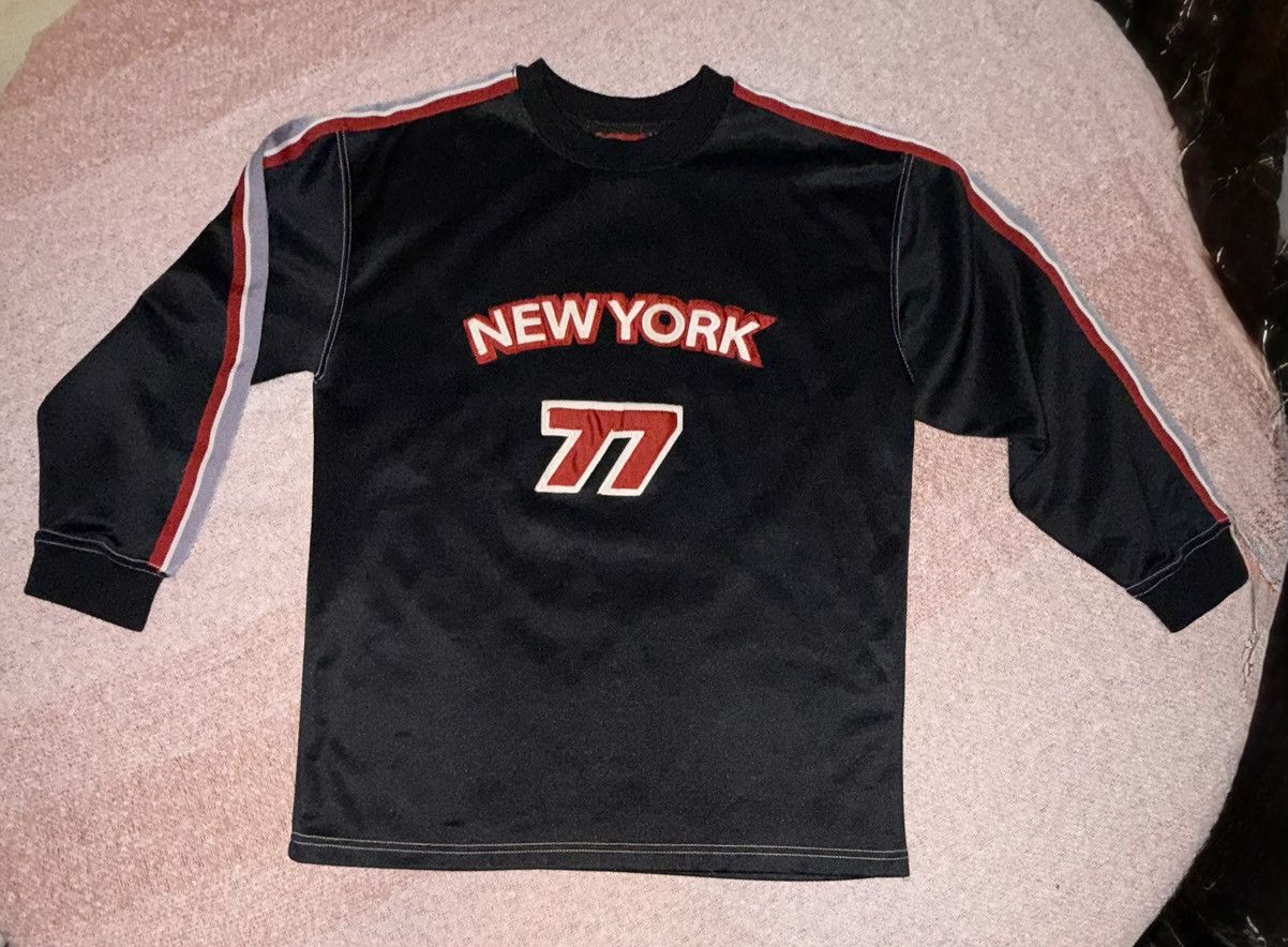 Other Vintage Under New York 77 Distressed Racing Jersey Youth L Size US XXS / EU 40 - 1 Thumbnail