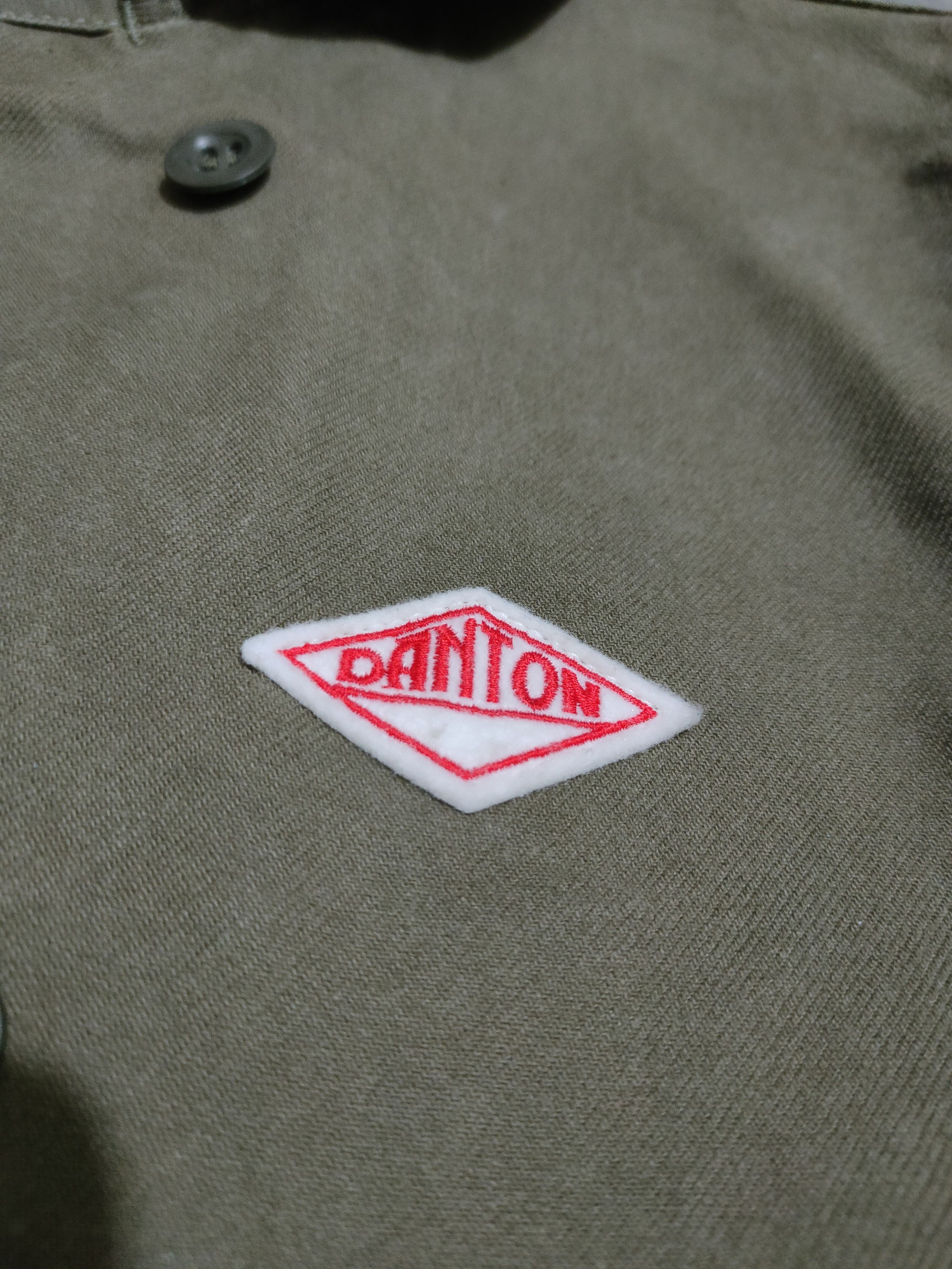 Danton Vintage Danton France Vetements de Travail Pea Coats Jacket Size US S / EU 44-46 / 1 - 9 Thumbnail