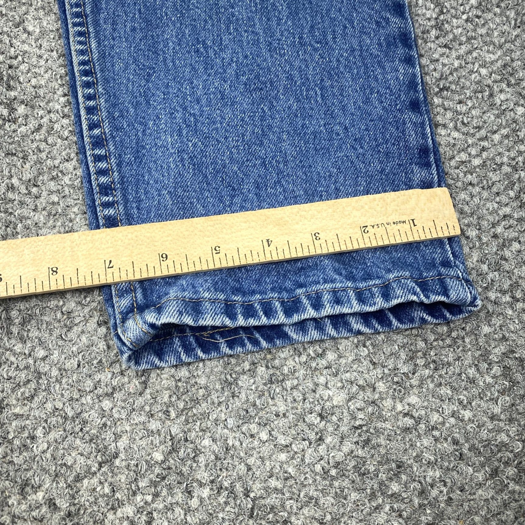 Vintage VINTAGE Gitano Jeans Mens 32x29 Tapered Denim Pants 90s Retro High Rise Blue Waist 29 Size US 29 - 6 Thumbnail