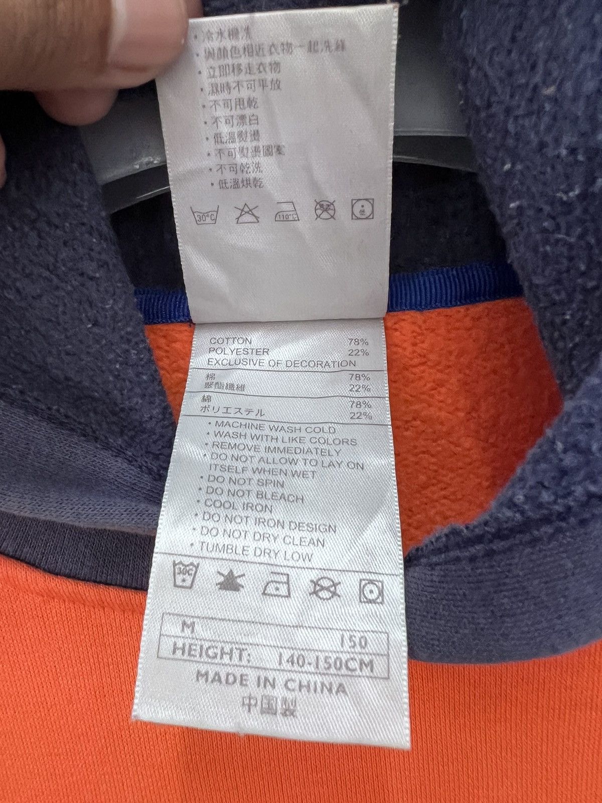 Nike 🔥 Vintage Y2K Nike Big logo sweatshirt hoodie - M Size US S / EU 44-46 / 1 - 8 Thumbnail