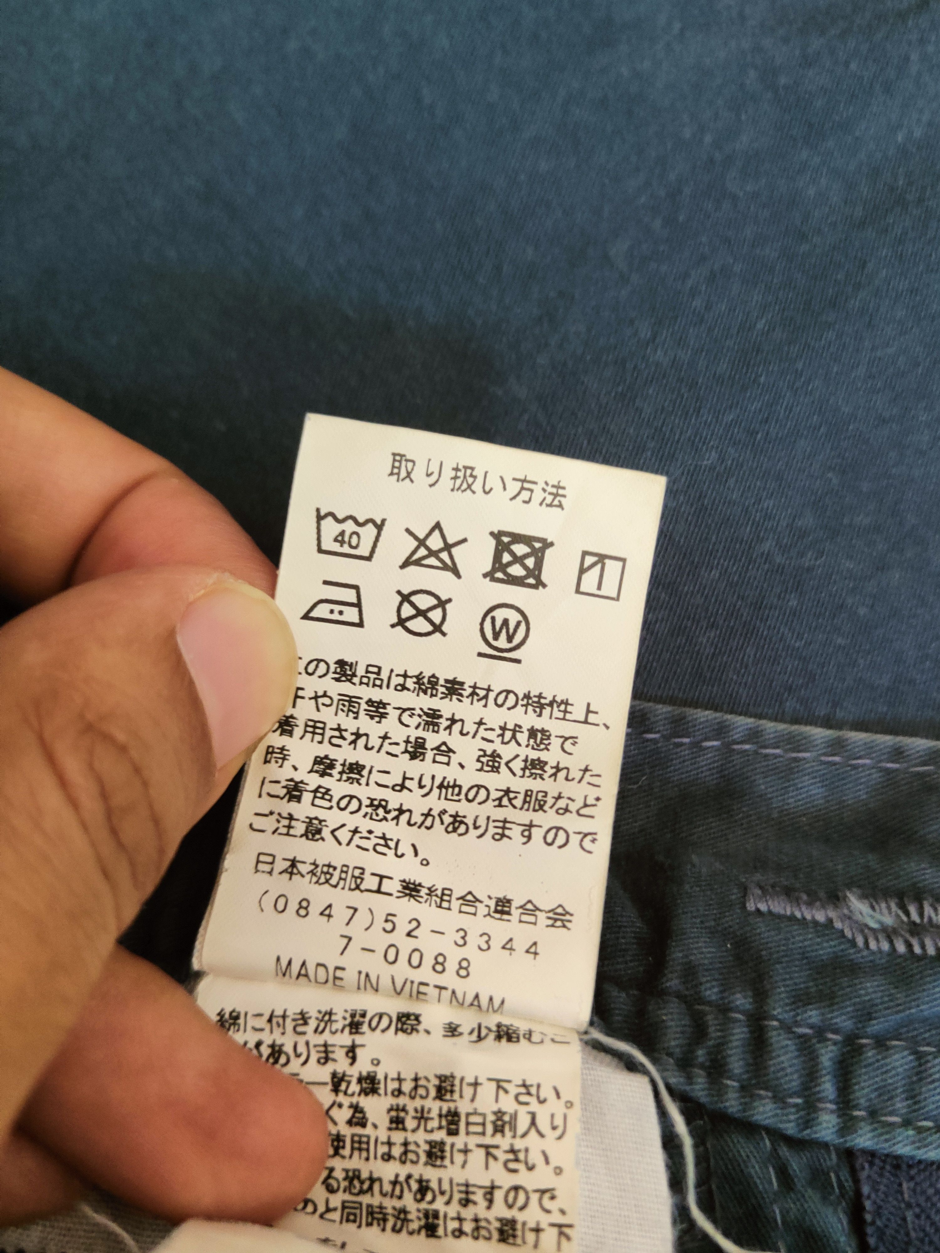 Japanese Brand DL GW Blue Multipocket utility Cargo Pants #46-293 Size US 28 / EU 44 - 13 Thumbnail