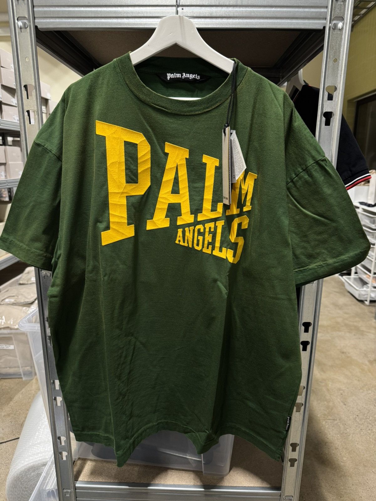 Palm Angels Palm Angels Seasonal Logo T-Shirt NEW 450$ XXXL Size US XXL / EU 58 / 5 - 1 Thumbnail