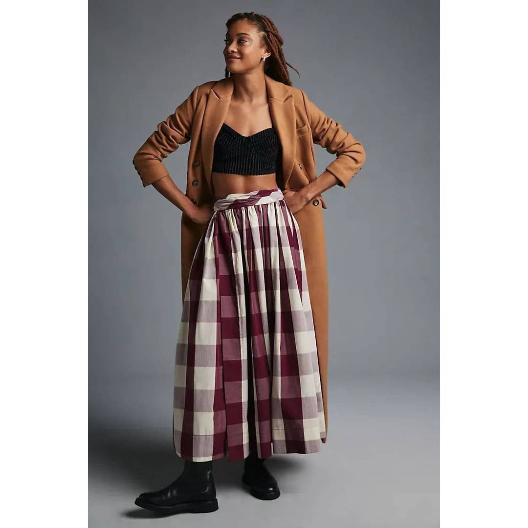Tartan skirt size 24 clearance