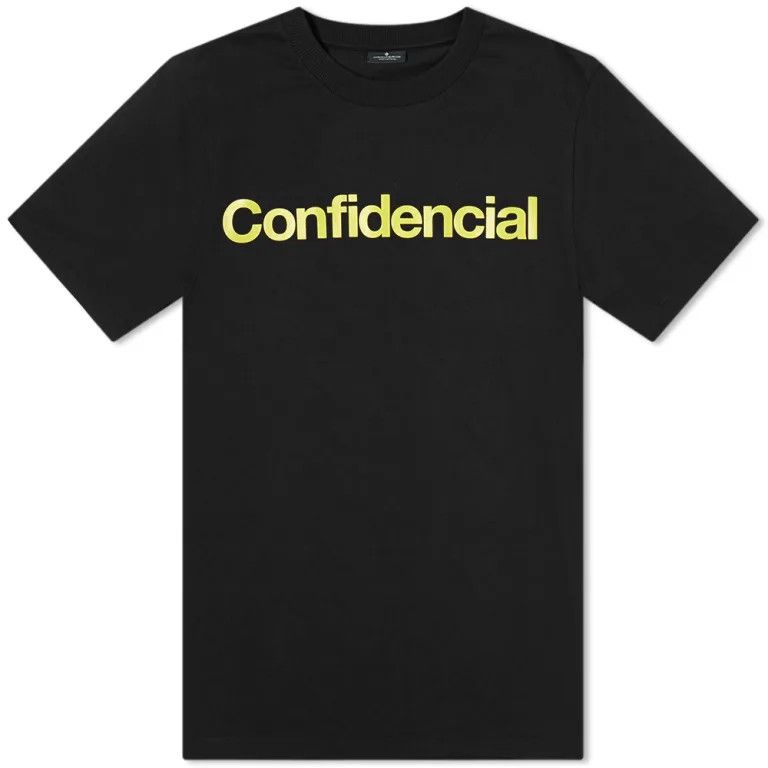 Marcelo Burlon o1mle0225 Confidential T Shirt in Black Size US XS / EU 42 / 0 - 1 Thumbnail