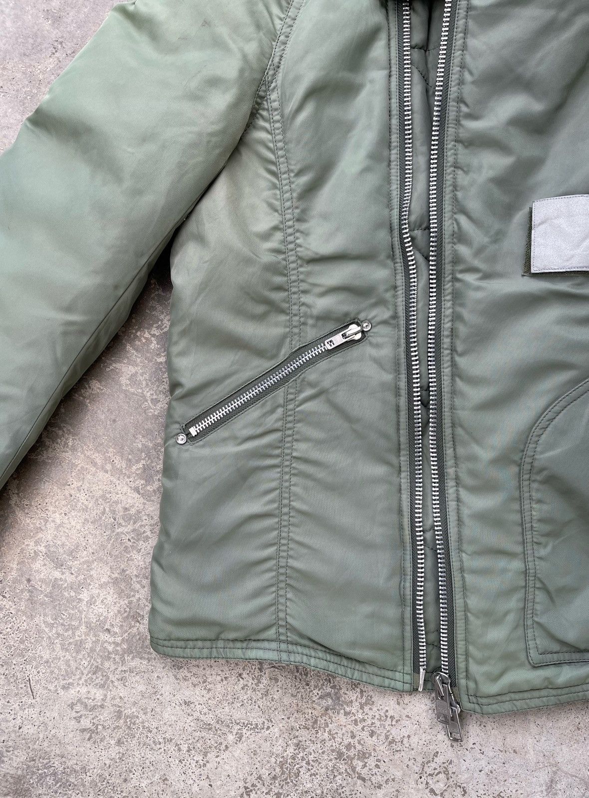 Japanese Brand 🔥RARE🔥 RESCUE SQUAD FUR COLLARED ZIPPER JACKET Size US L / EU 52-54 / 3 - 9 Thumbnail