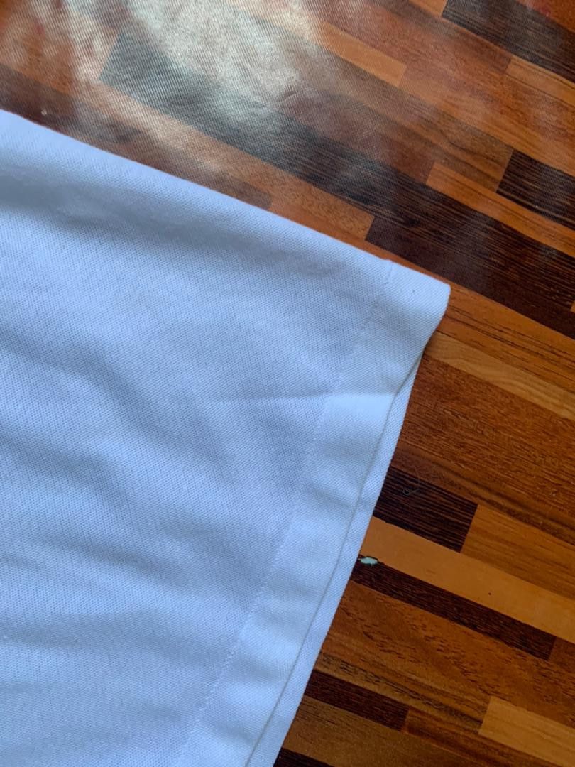 Vintage E34 Vintage 80’s Crocodile WHITE POLO SINGE STICH Size US L / EU 52-54 / 3 - 6 Thumbnail
