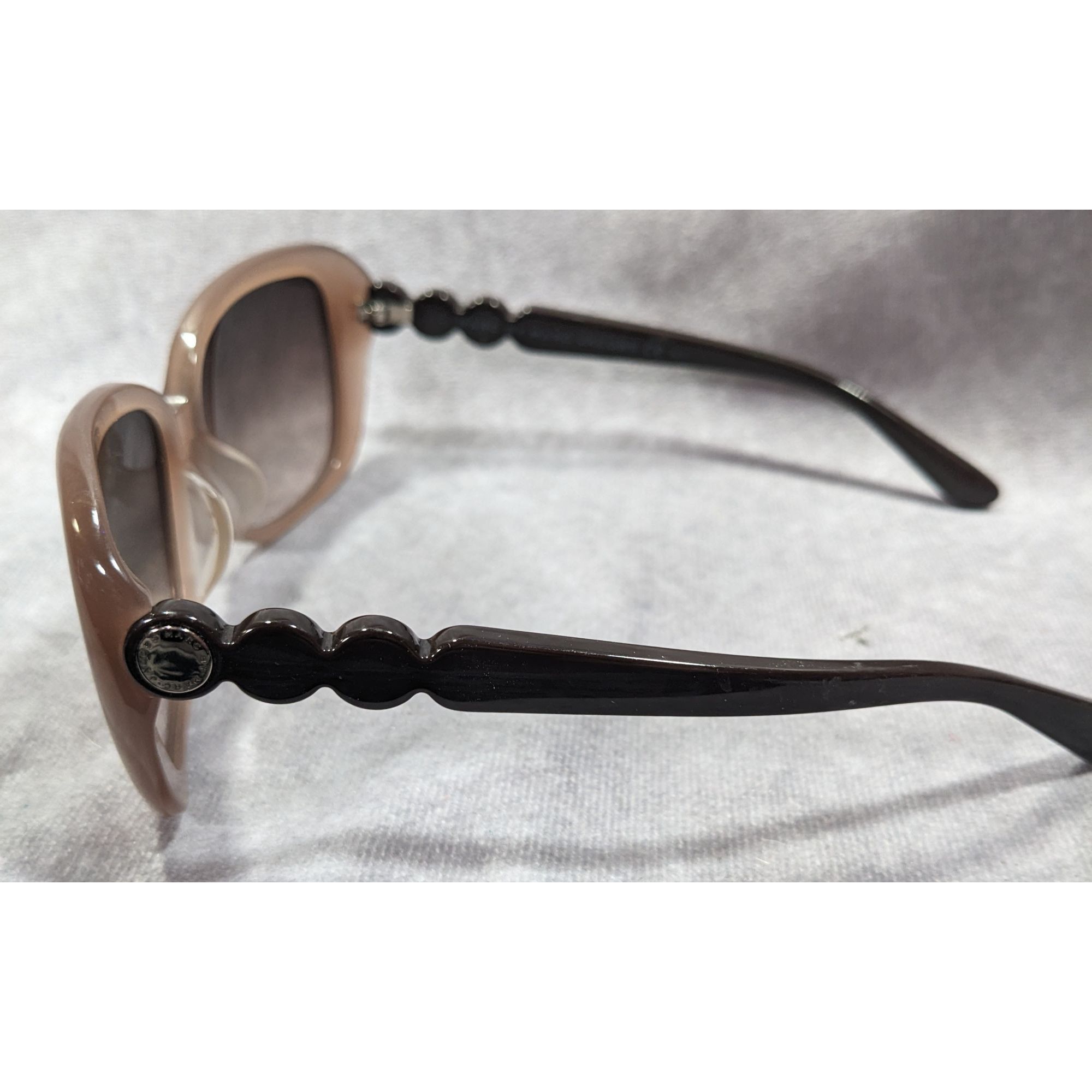 Marc by Marc Jacobs Marc By Marc Jacobs Brown And Tan Retro Sunglasses MMJ348 Size ONE SIZE - 5 Thumbnail