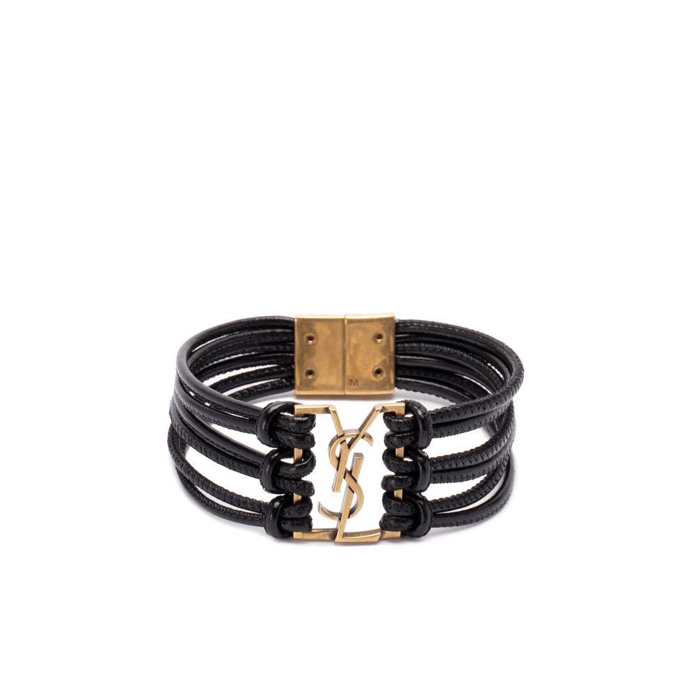 Saint Laurent Paris Saint Laurent GOLD Bracelets Size ONE SIZE - 1 Thumbnail