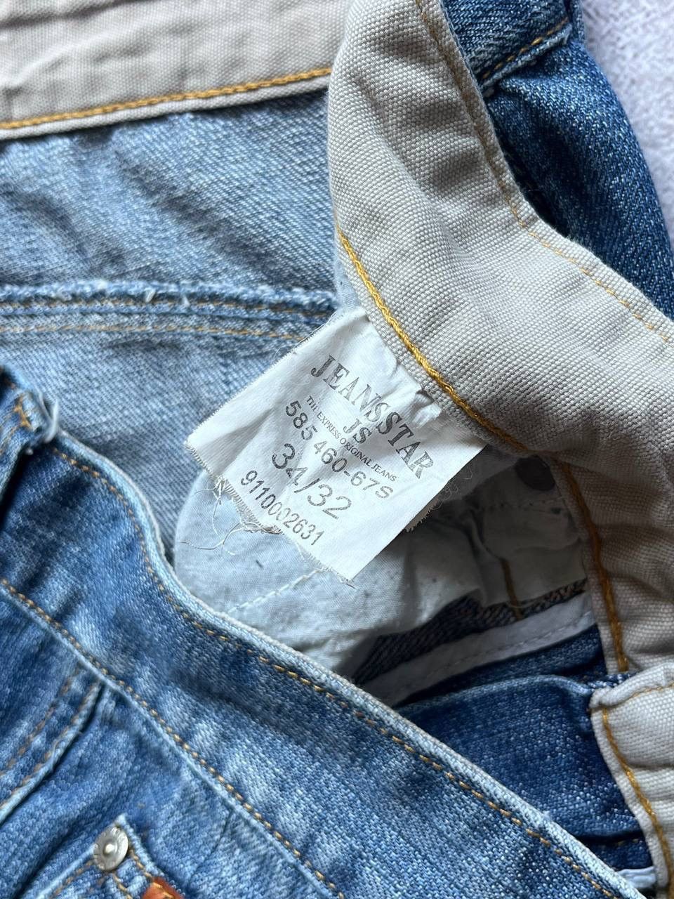 Japanese Brand Vintage Abstract Tribal Baggy Jeans Y2K 34x32 Size US 34 / EU 50 - 10 Thumbnail