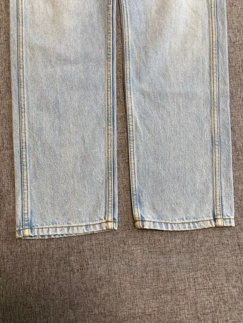 Gucci Gucci Bee floral embroidered jeans Size 42" / US 20 - 4 Thumbnail