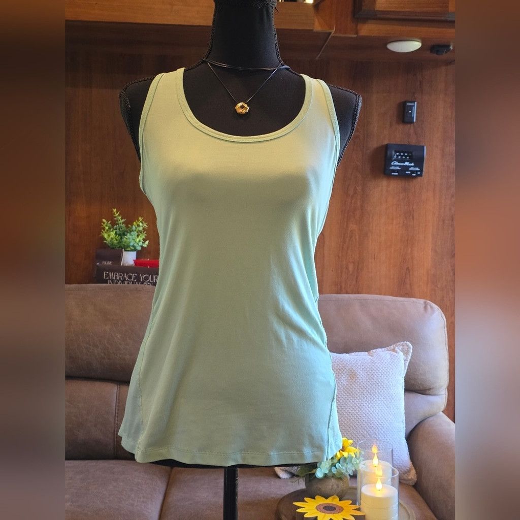 The Unbranded Brand Mint Green Impact by Jillian Michaels Tank Top Size S / US 4 / IT 40 - 1 Thumbnail