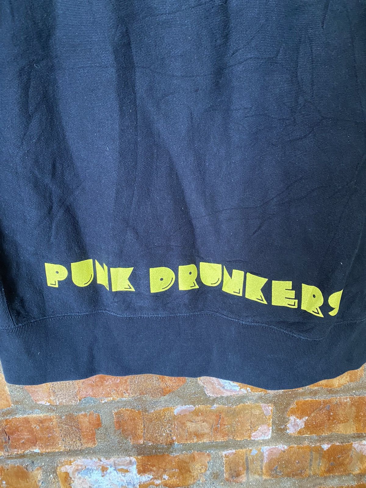 Swagger PUNK DRUNKER embroidered PAC MAN hoodie Size US L / EU 52-54 / 3 - 9 Thumbnail