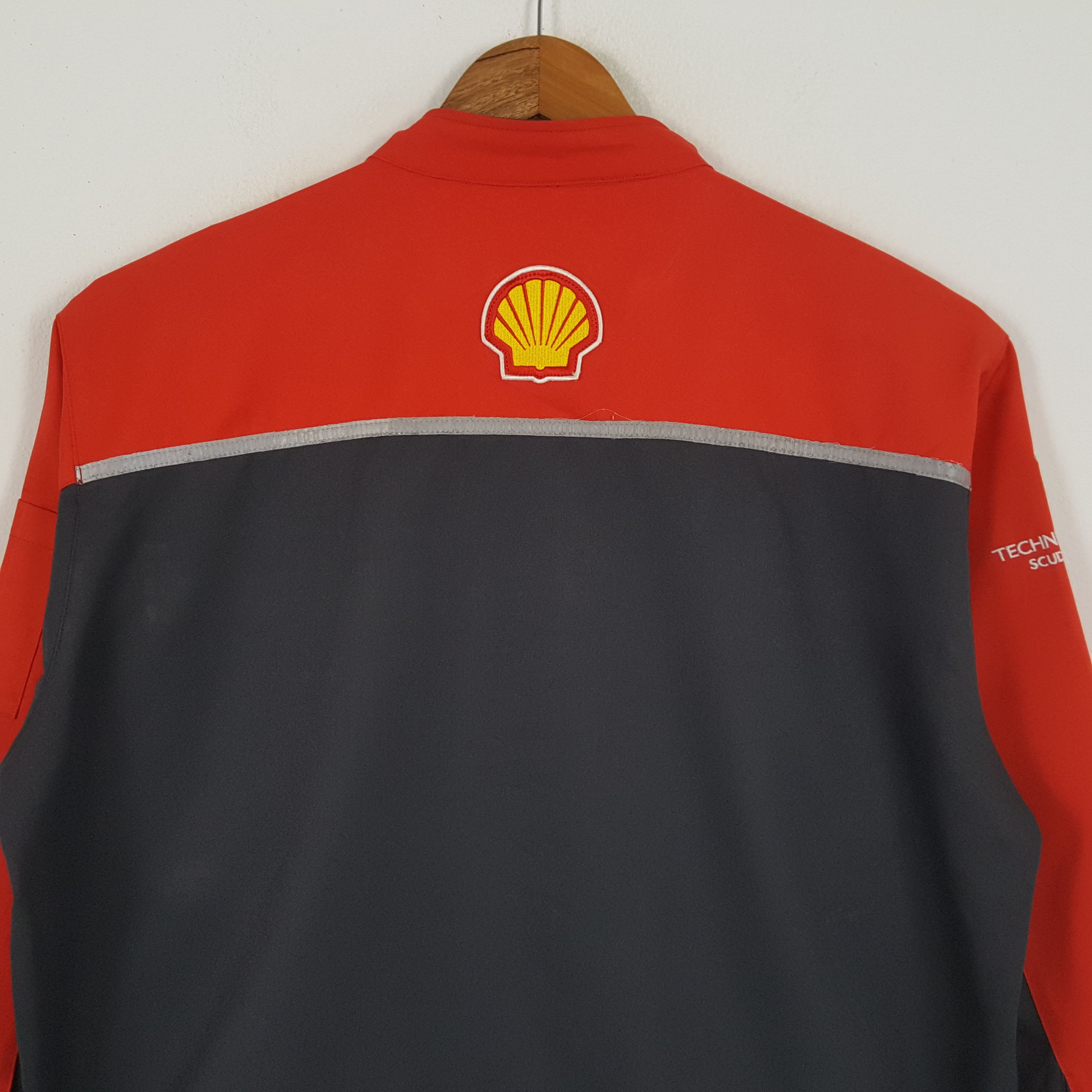 Ferrari × Vintage Vintage FERRARI SHELL Racing Team Jacket Jacket Size US XXL / EU 58 / 5 - 4 Thumbnail