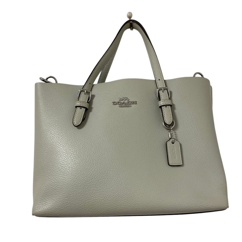 Coach Coach Coach Leather 2way Shoulder Bag Leather Shoulder Bag CF333 DUTY FREE for USA Size ONE SIZE - 1 Thumbnail
