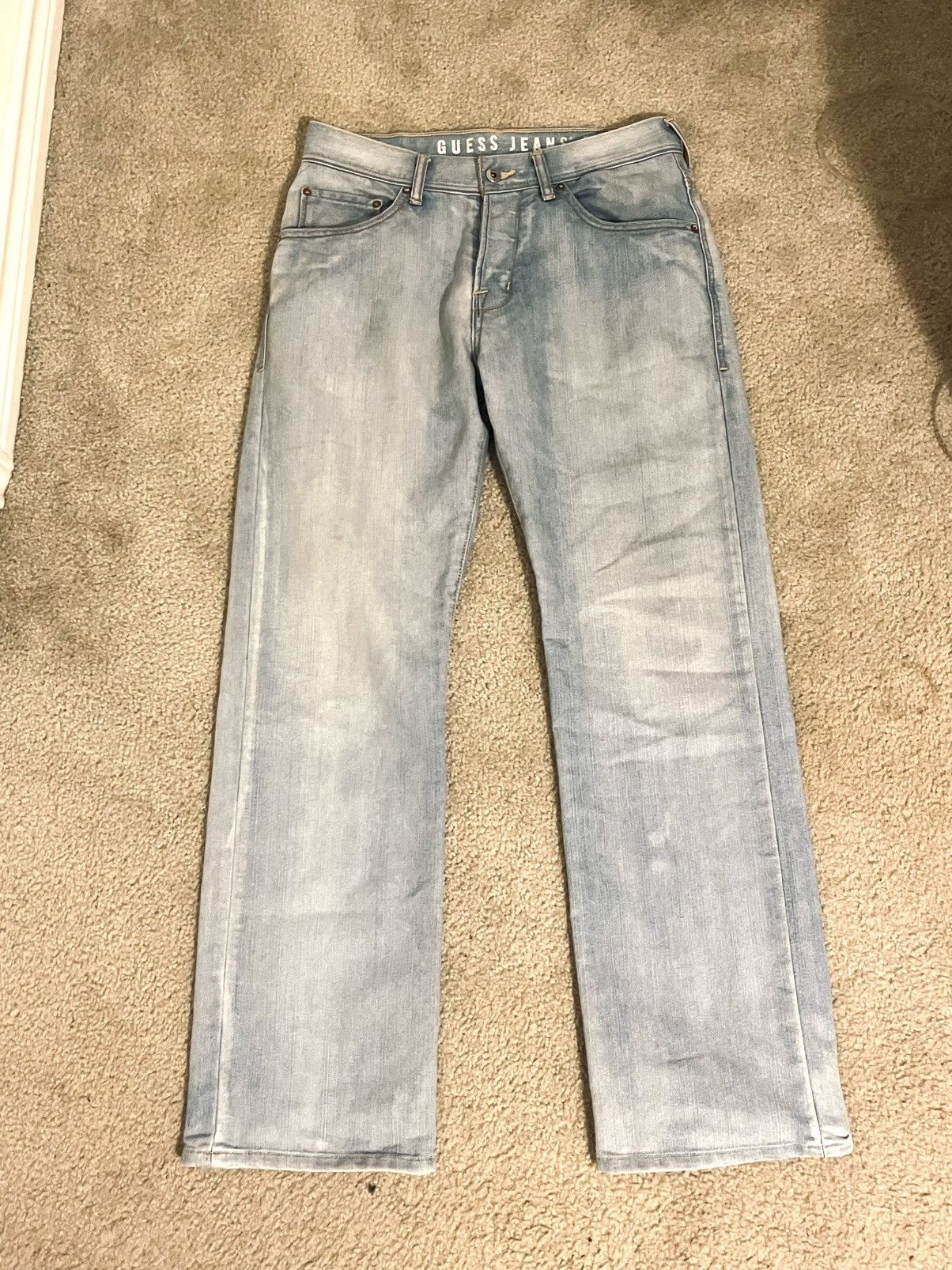 Guess Guess Wide Leg Jeans Size US 30 / EU 46 - 1 Thumbnail