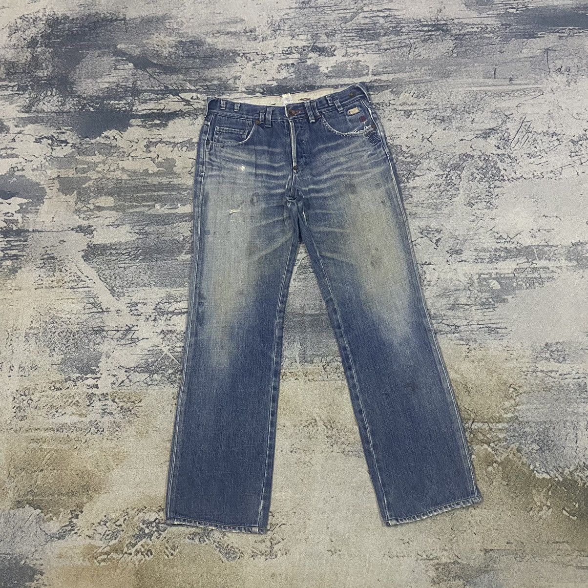 Jean × Paul Smith Red Ear × Vintage Vintage Paul Smith Red Ear Faded Distressed Denim Jean Size US 30 / EU 46 - 1 Thumbnail