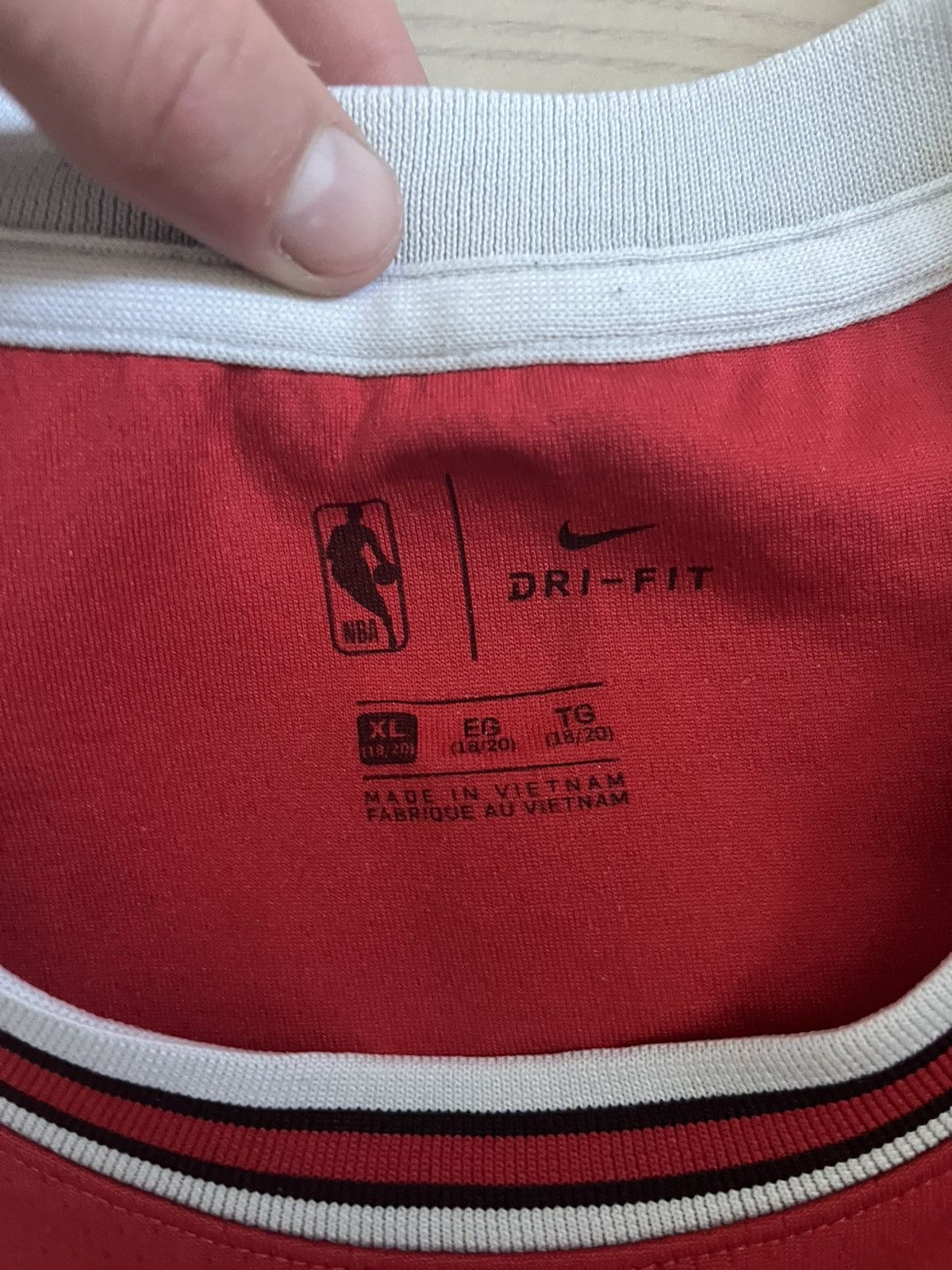 Nike Chicago Bulls shirt Size US XL / EU 56 / 4 - 2 Thumbnail