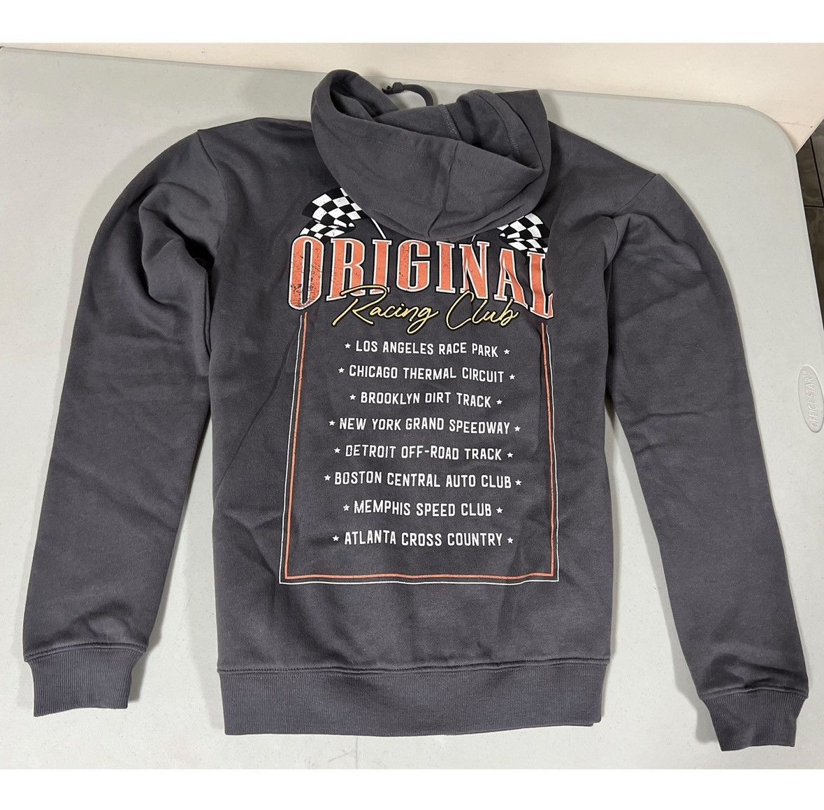 Pacsun Gray Motorcycle Graphic Zipper Sweater Sweatshirt Hoodie XS🩶 Size US XS / EU 42 / 0 - 1 Thumbnail