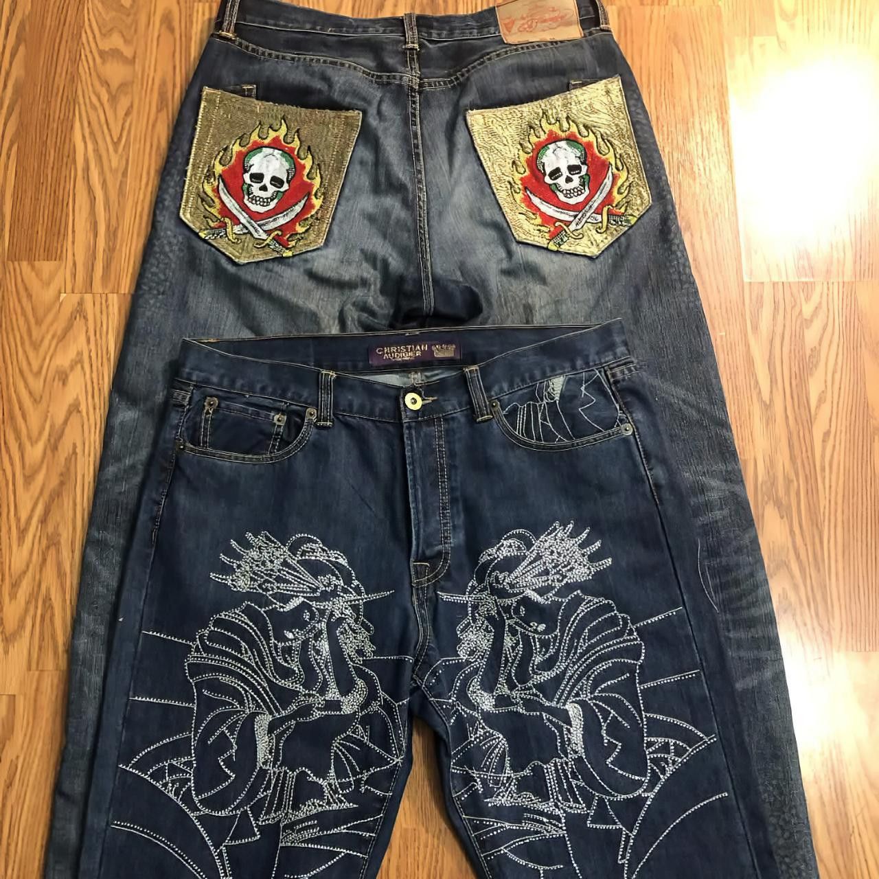 Ed Hardy Ed Hardy + Christian Audigier Jean Bundle Size US 34 / EU 50 - 1 Thumbnail