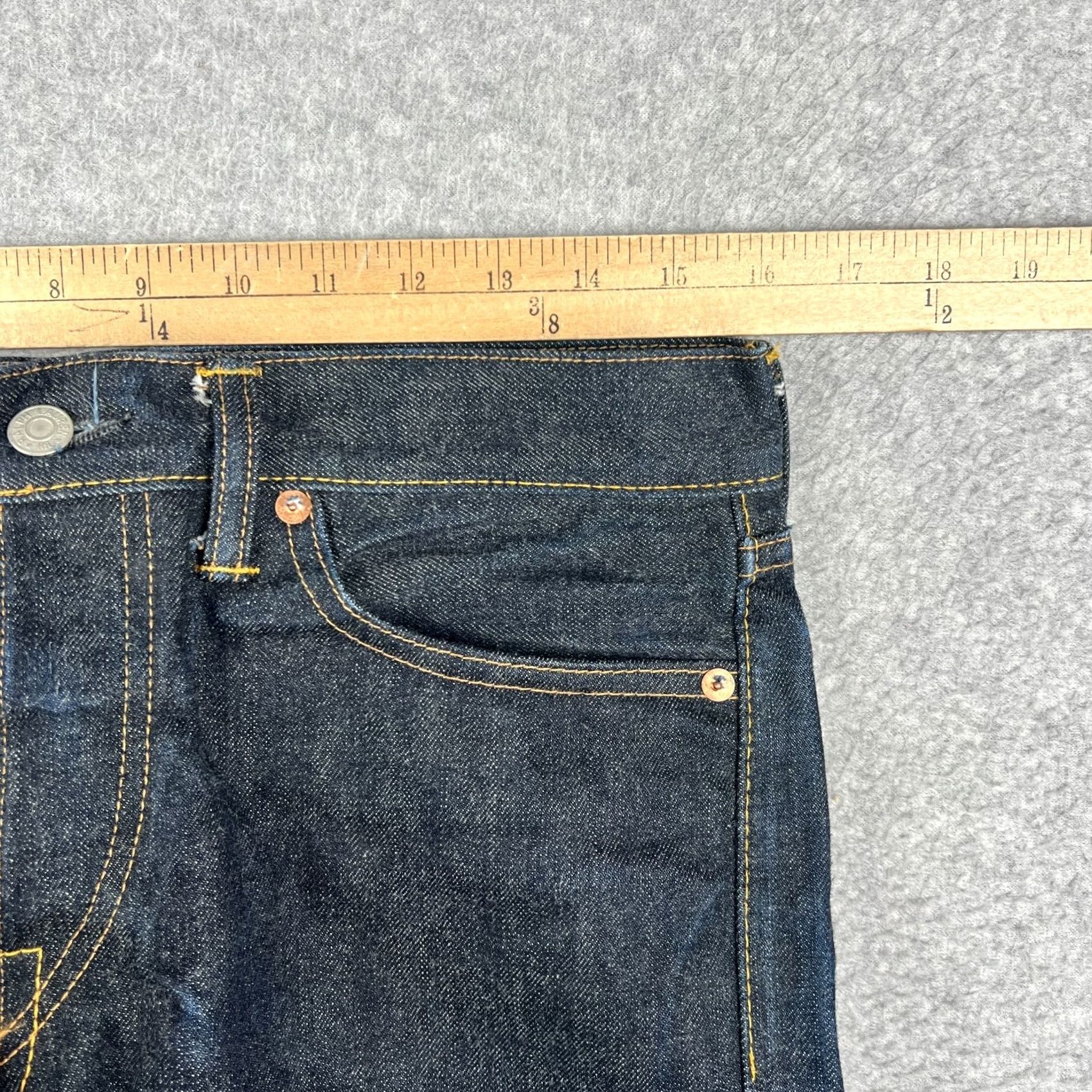 Doublet RRL Double RL Slim Fit Japan Selvedge Denim Jeans 29x34 Mens Blue USA Made Jeans Size US 29 - 6 Thumbnail
