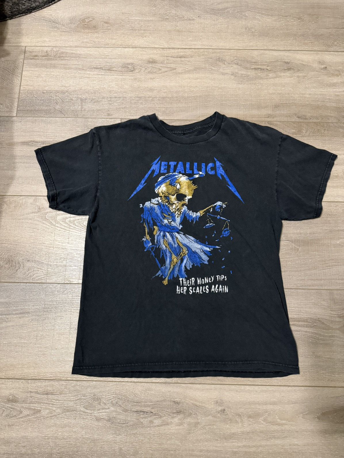 Vintage Vintage Metallica Band T-Shirt Size US M / EU 48-50 / 2 - 1 Thumbnail