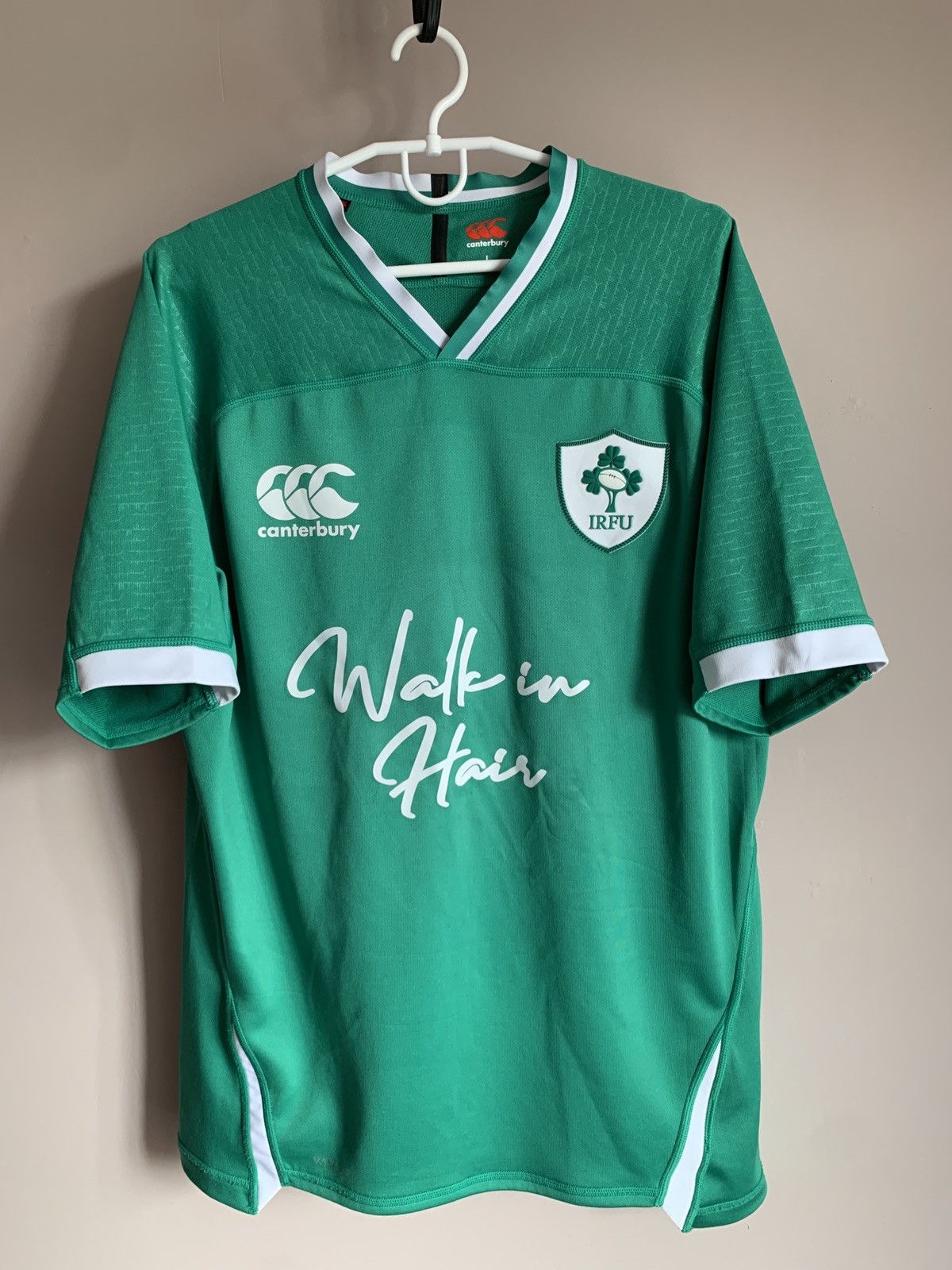 Canterbury of New Zealand Ireland Home Rugby Union Shirt Canterbury Jersey Size XL Size US L / EU 52-54 / 3 - 1 Thumbnail