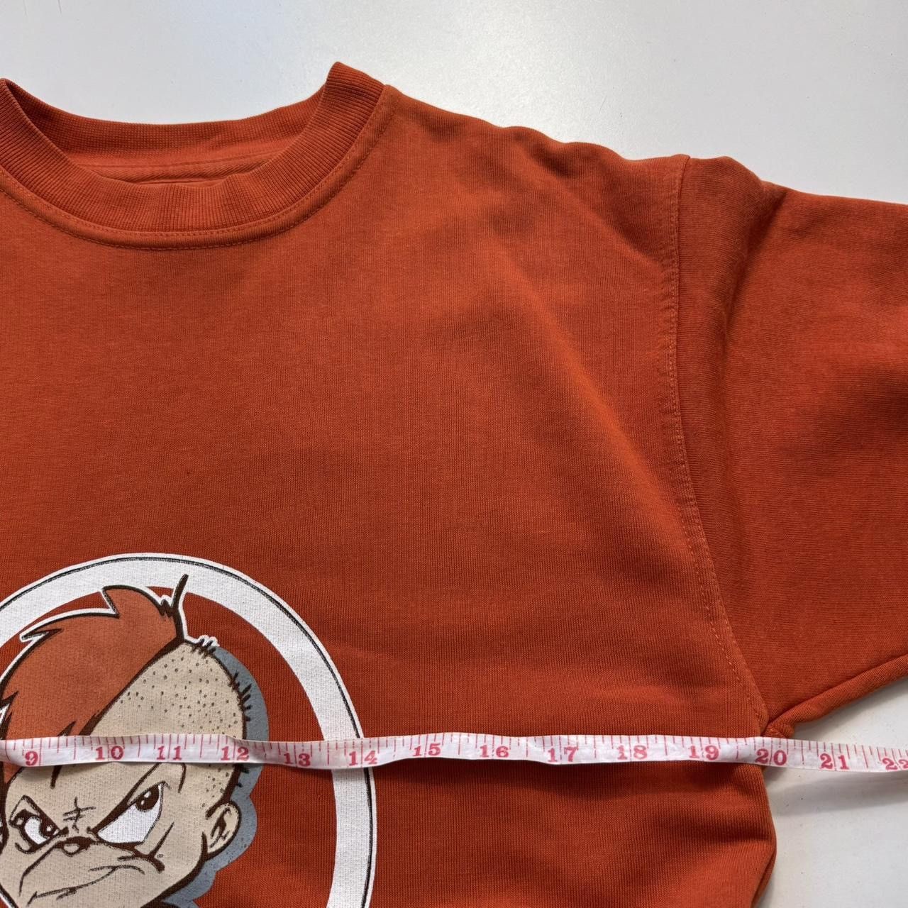 Vintage Bad + Mad Vintage Long Sleeve T-shirt Men's Size SOrange Size US S / EU 44-46 / 1 - 5 Thumbnail