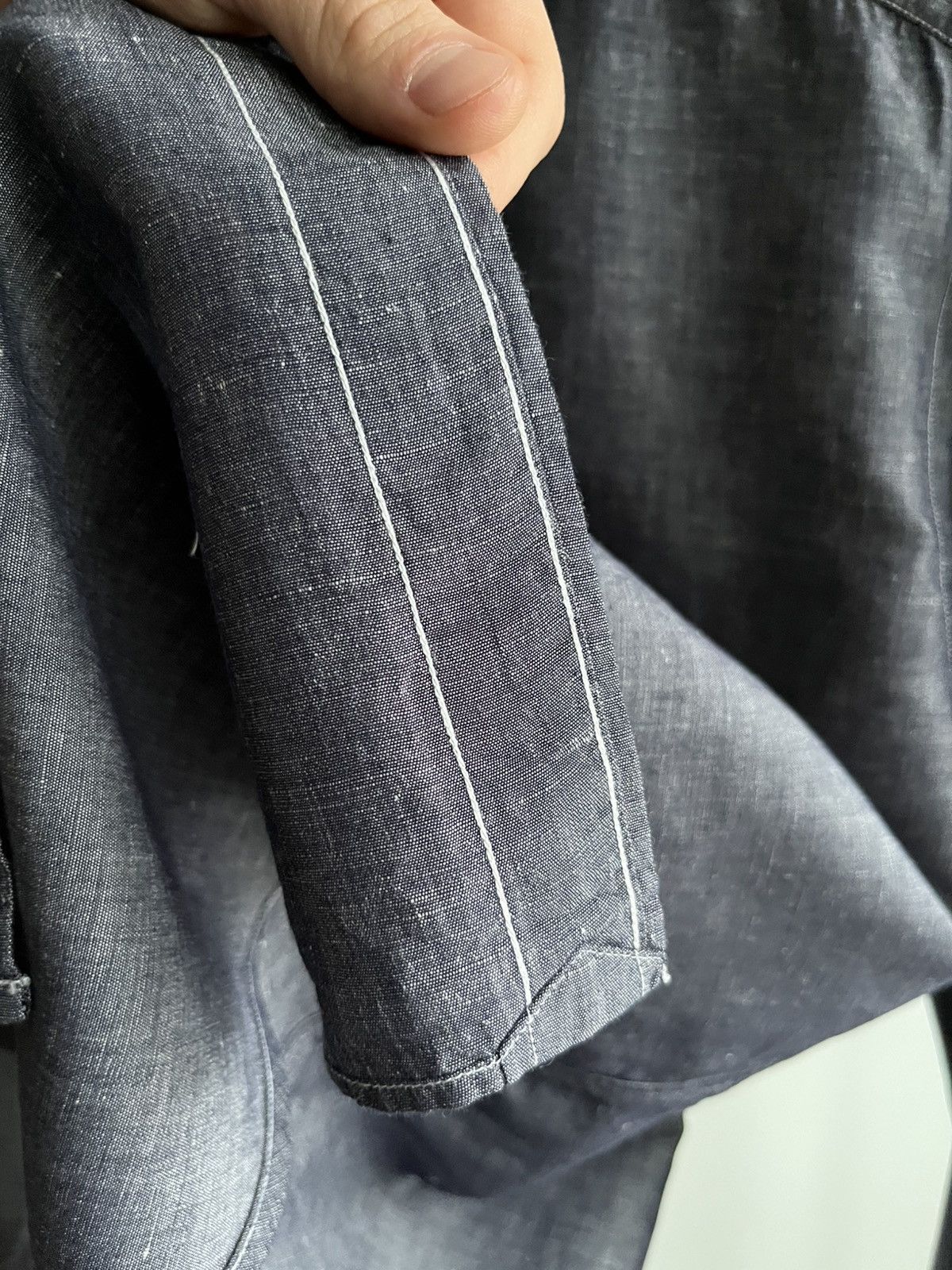 Post Overalls Post O’alls overalls linen cotton blend indigo shirt Size US S / EU 44-46 / 1 - 10 Thumbnail