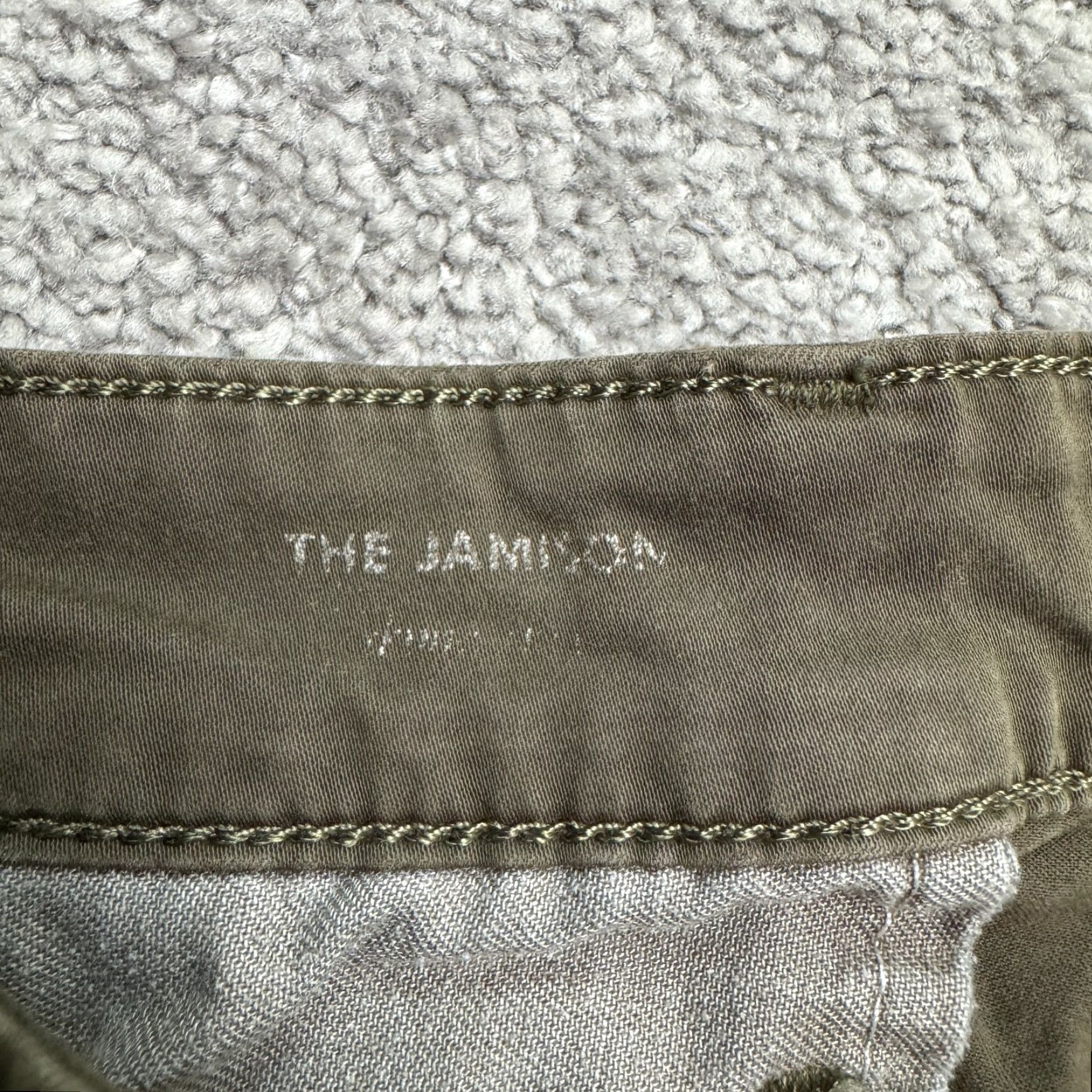 Vintage AG Adriano Goldschmied Jamison Sueded Chino Pants Mens 30R Green Straight Leg Size 30" / US 8 / IT 44 - 6 Thumbnail