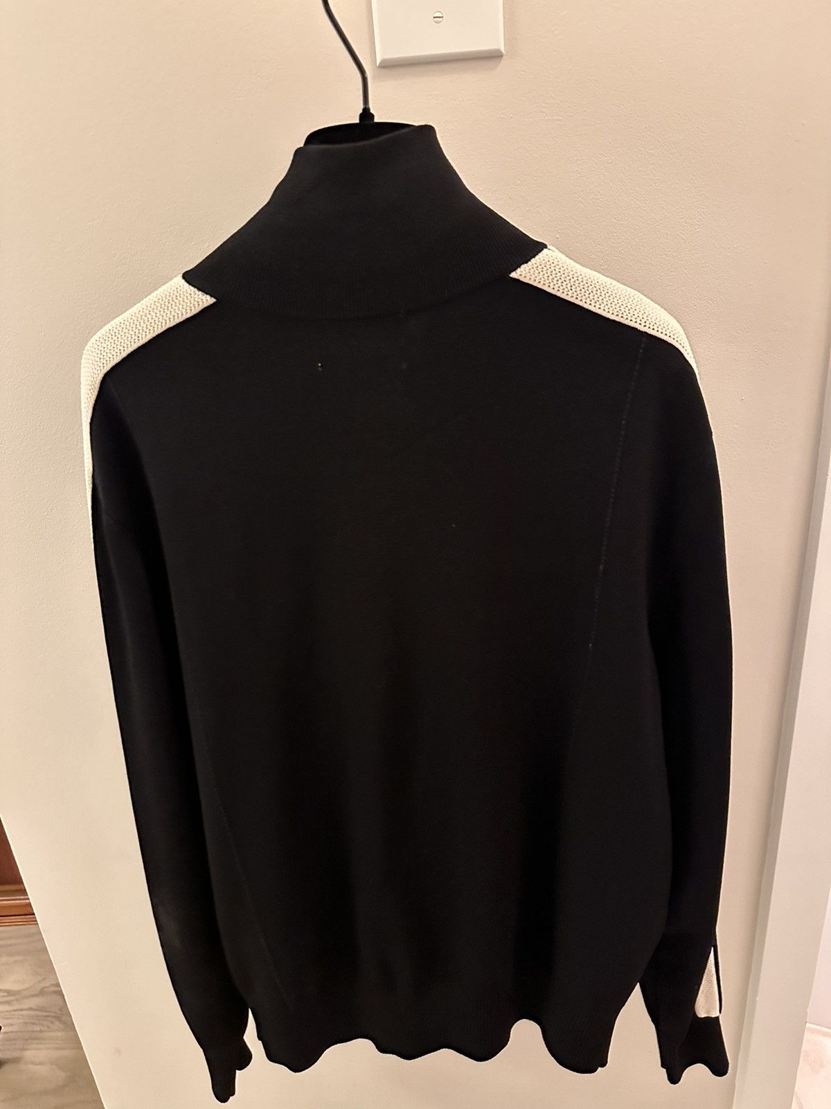 COS Contrast-Stripe Knitted Track Jacket