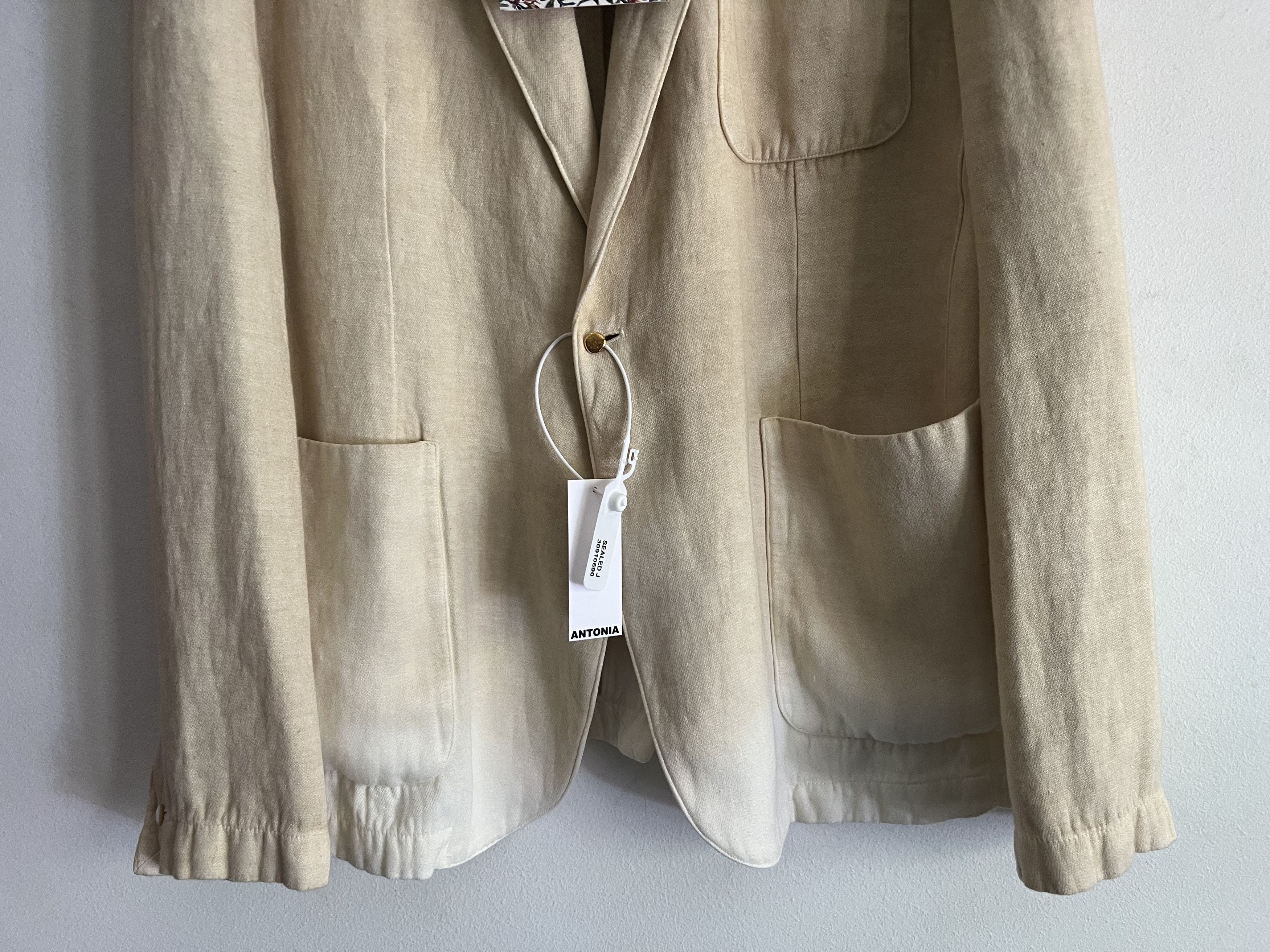 Federico Curradi Degrade Linen Blazer Size US M / EU 48-50 / 2 - 3 Thumbnail