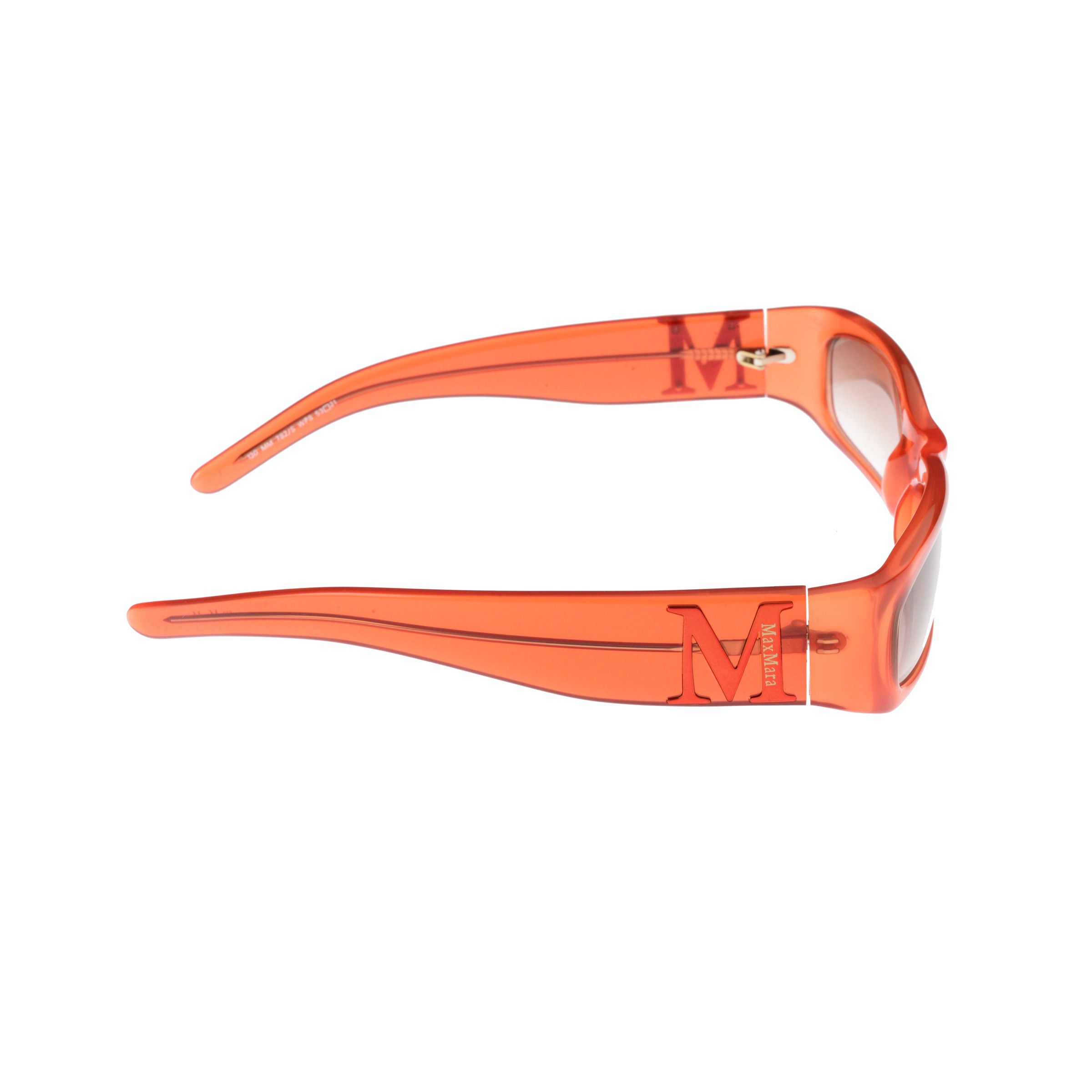 Max Mara Max Mara '00s Plastic Orange Sunglasses Size ONE SIZE - 3 Thumbnail