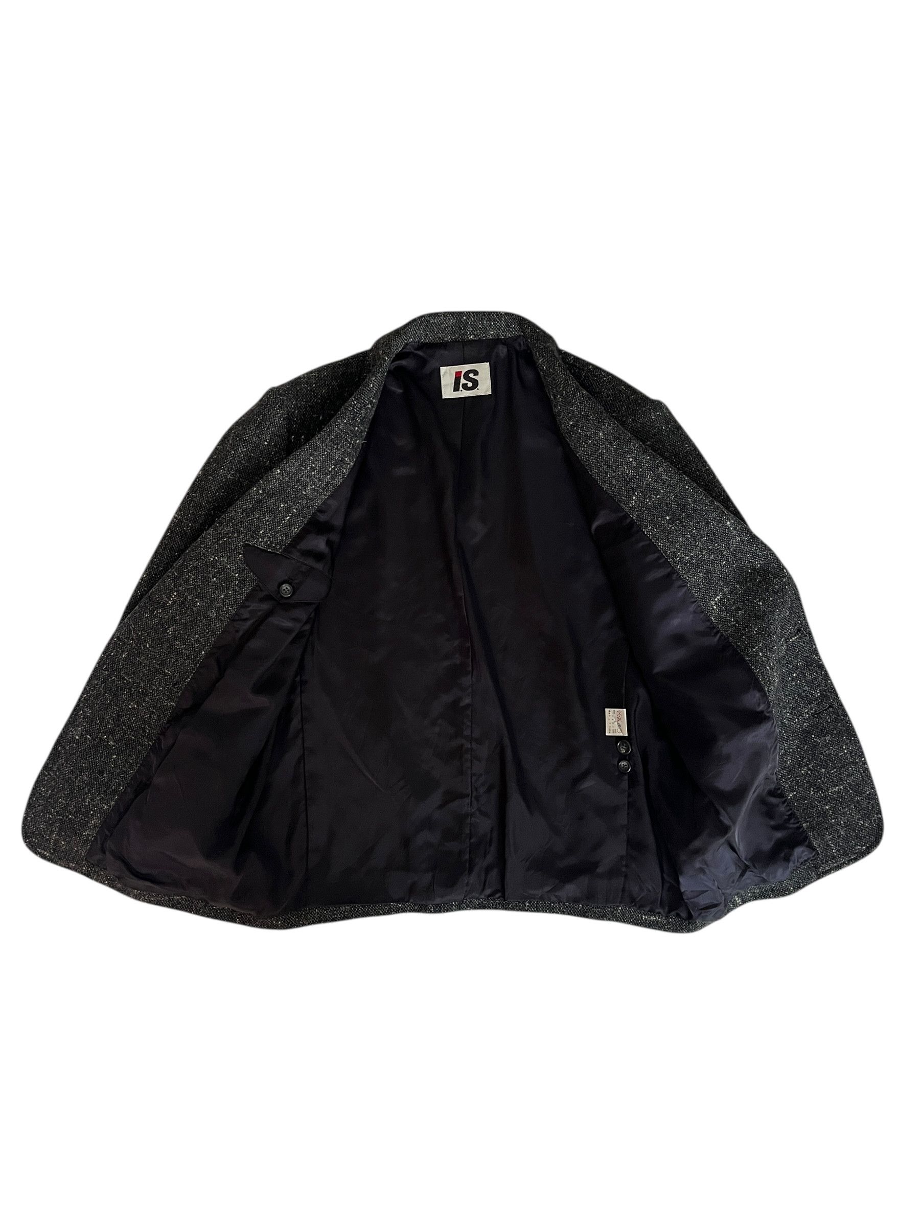 Issey Miyake Vintage 80s Issey Miyake IS Wool Jacket Size US M / EU 48-50 / 2 - 7 Thumbnail