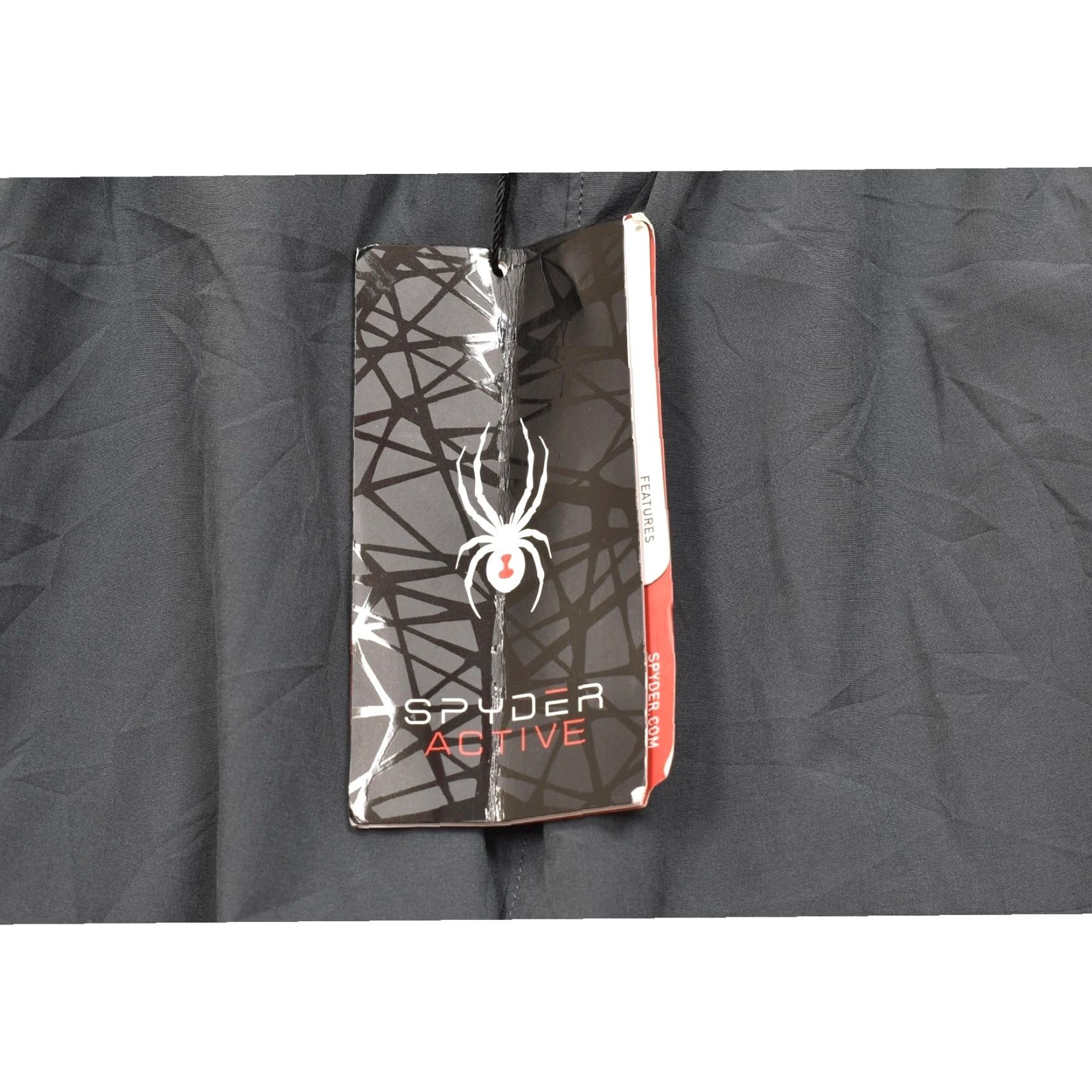 Spyder Spyder Active Men Gray Jogger Pants Regular Medium Stretch Logo Pocket Size US 31 - 8 Thumbnail