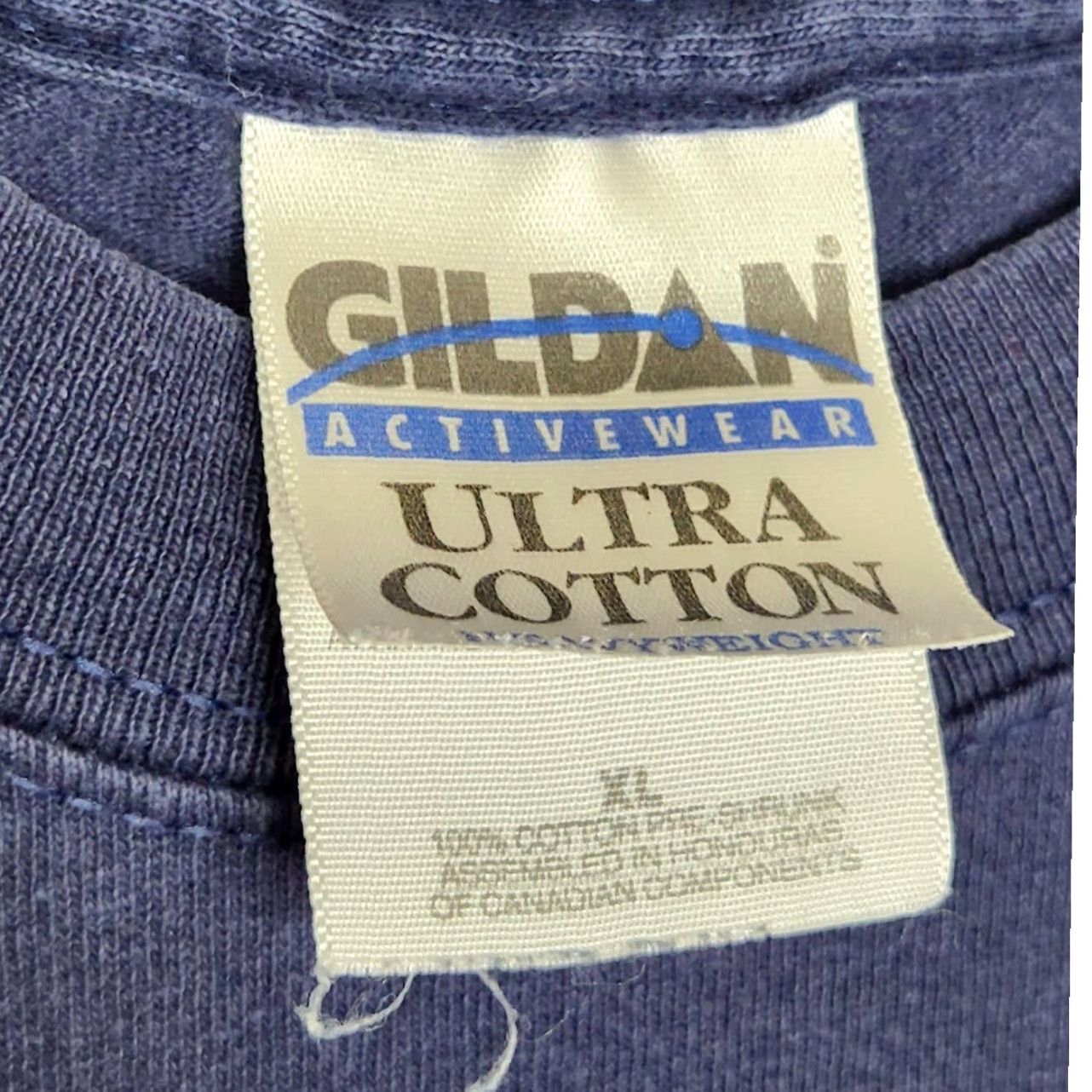 Vintage VINTAGE Paducah Quilt City USA Gildan XL Art Blue Shirt VTG Y2K Destination Unisex Adults XL Blue Shirt 90s Size US XL / EU 56 / 4 - 3 Thumbnail