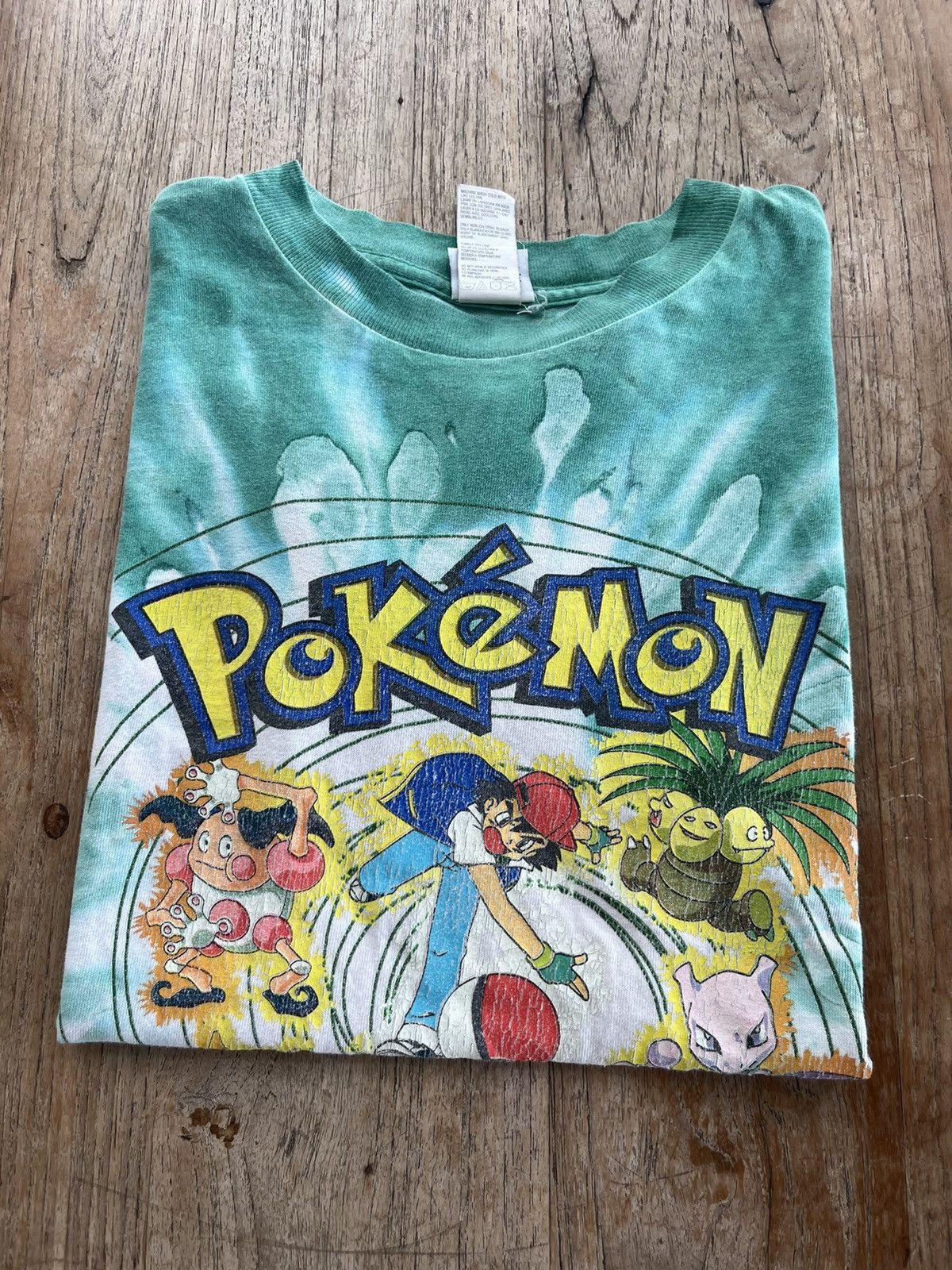 Nintendo × Pokemon × Vintage Vintage PSYCHIC Pokemon Nintendo 2000’s (kid size) Tshirt Size US L / EU 52-54 / 3 - 1 Thumbnail