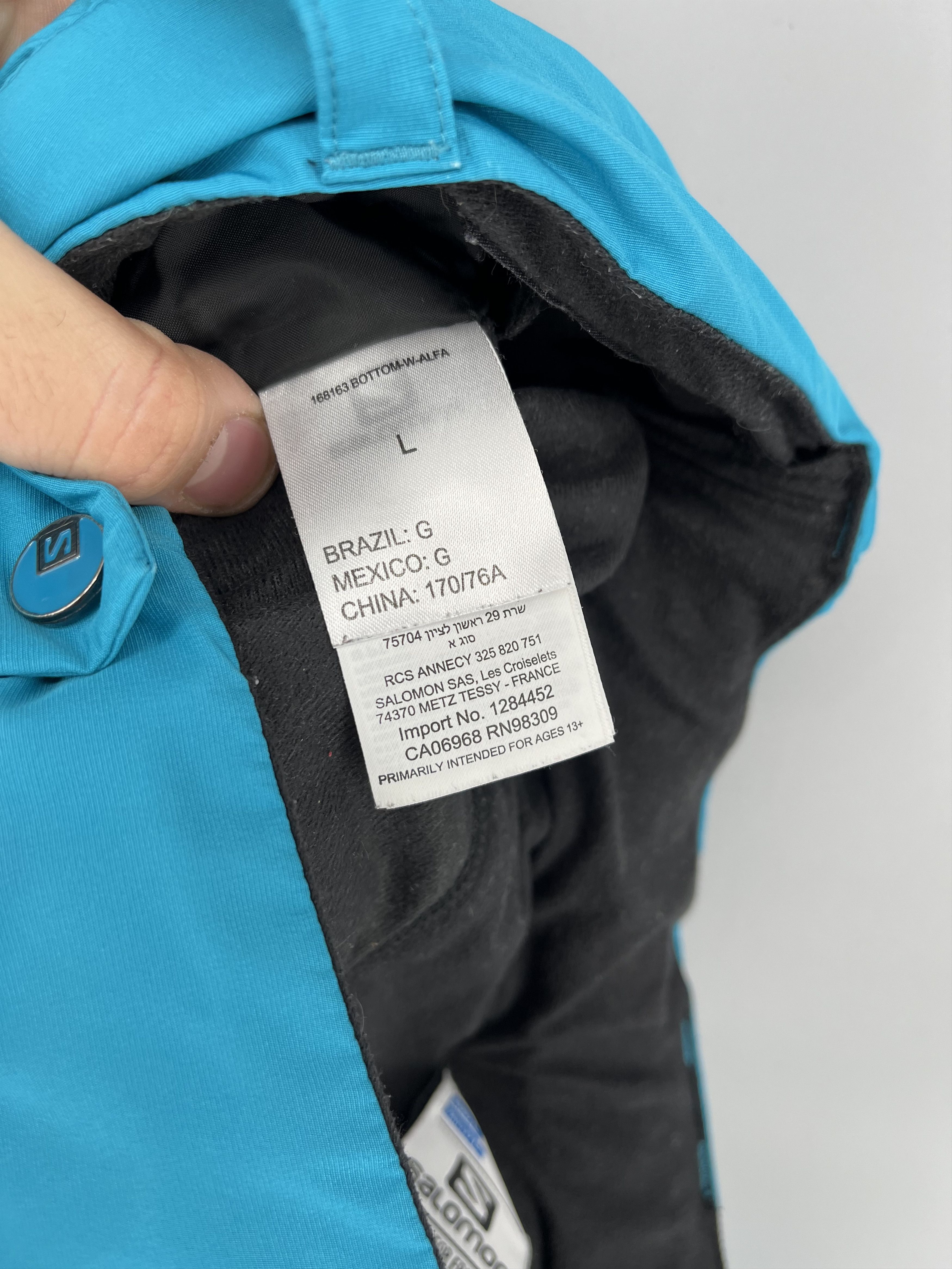 Salomon Salomon Ski Pants Outdoor Trakking Gorpcore Style Size US 33 - 18 Thumbnail