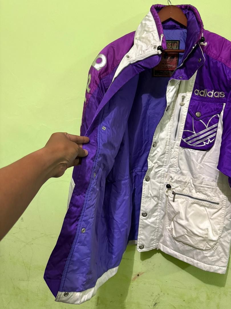 Adidas VTG 90’s Adidas Snow Gear The Three Stripe Big Logo Size US L / EU 52-54 / 3 - 4 Thumbnail